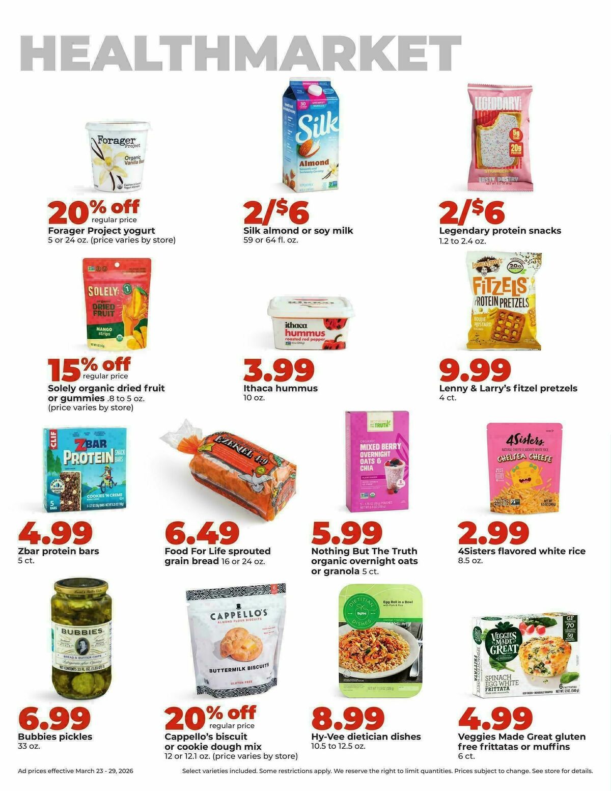 Hy-Vee Weekly Ad from March 23