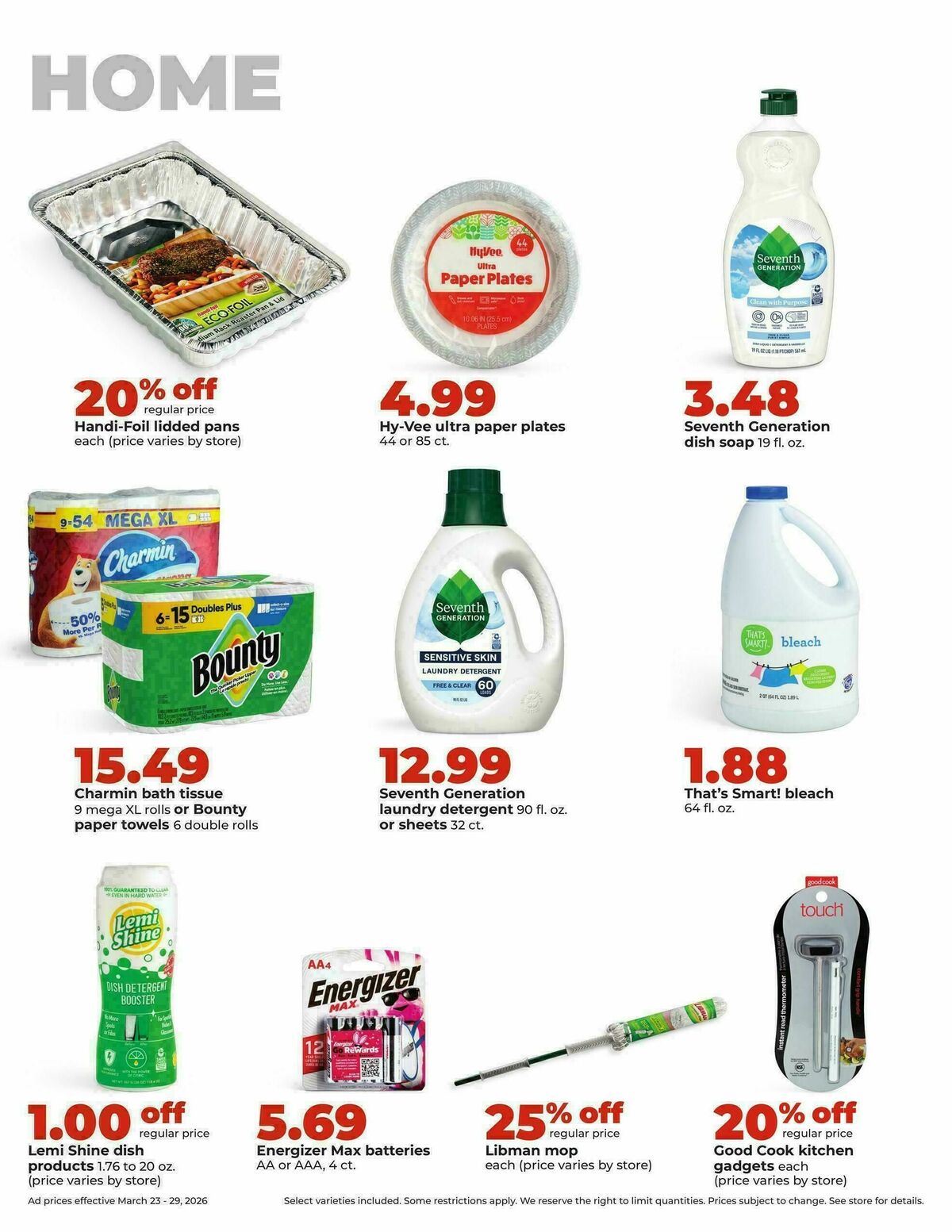 Hy-Vee Weekly Ad from March 23