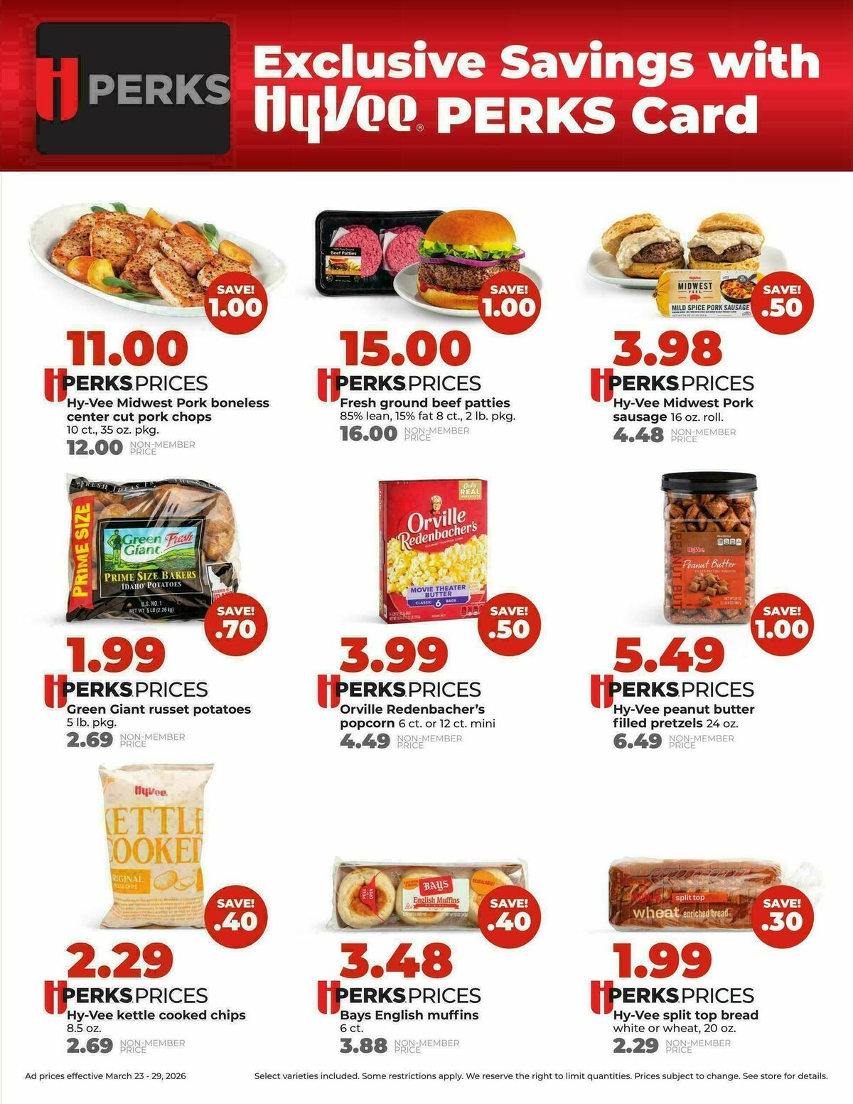 Hy-Vee Weekly Ad from March 23