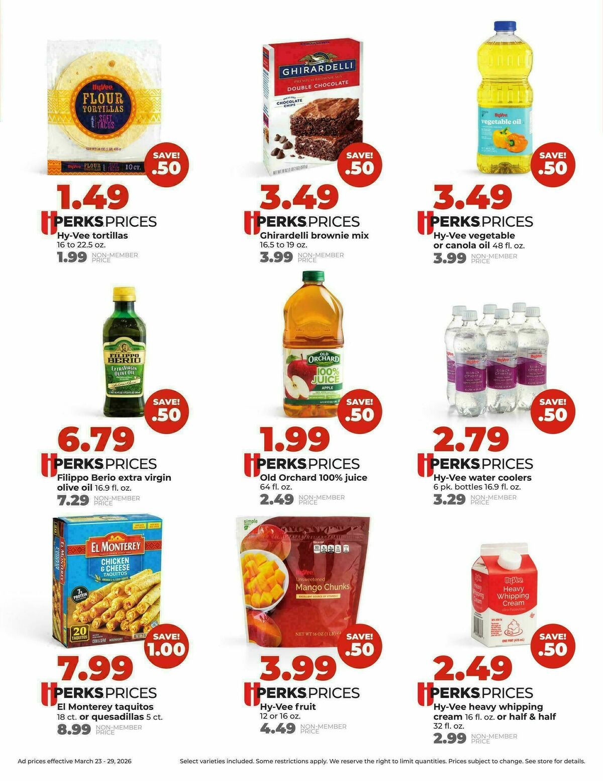 Hy-Vee Weekly Ad from March 23