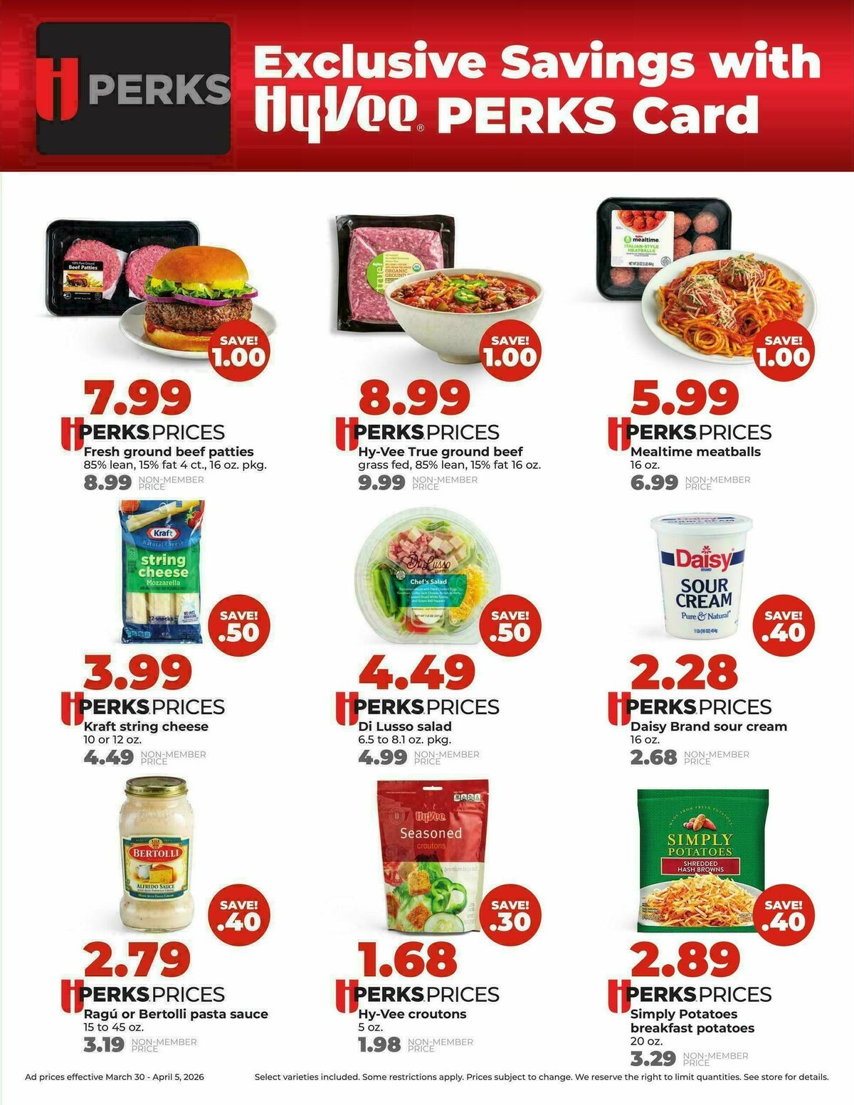 Hy-Vee Weekly Ad from March 30