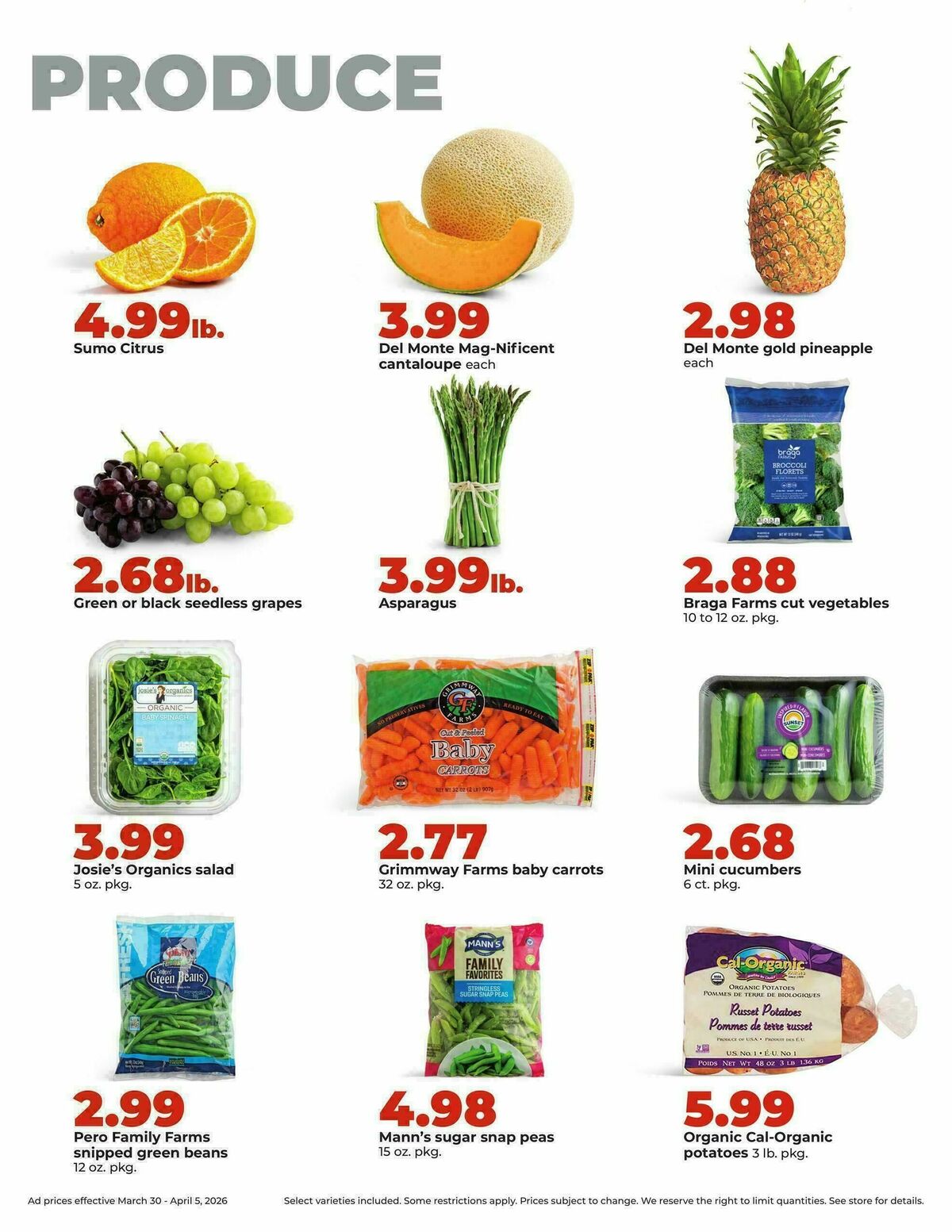 Hy-Vee Weekly Ad from March 30