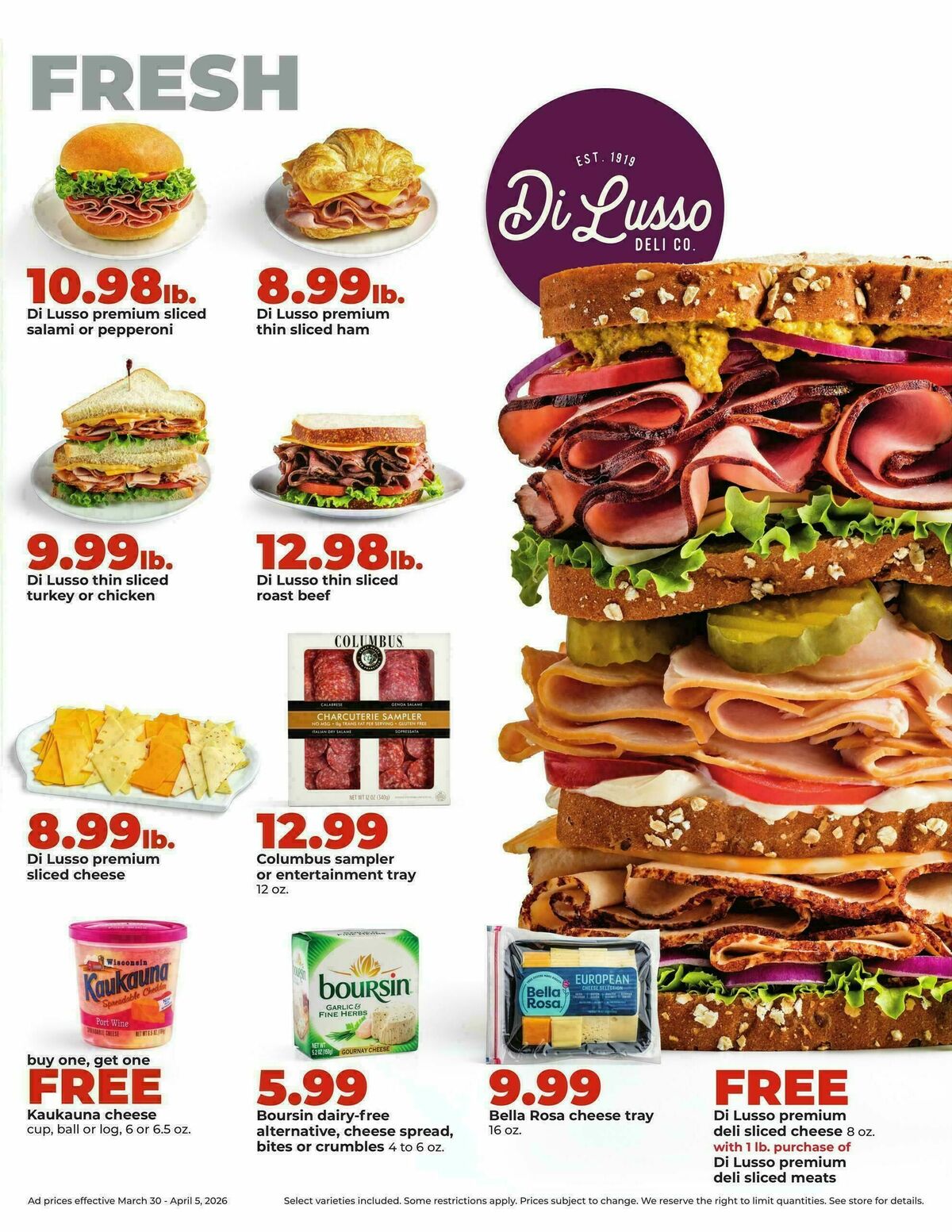 Hy-Vee Weekly Ad from March 30
