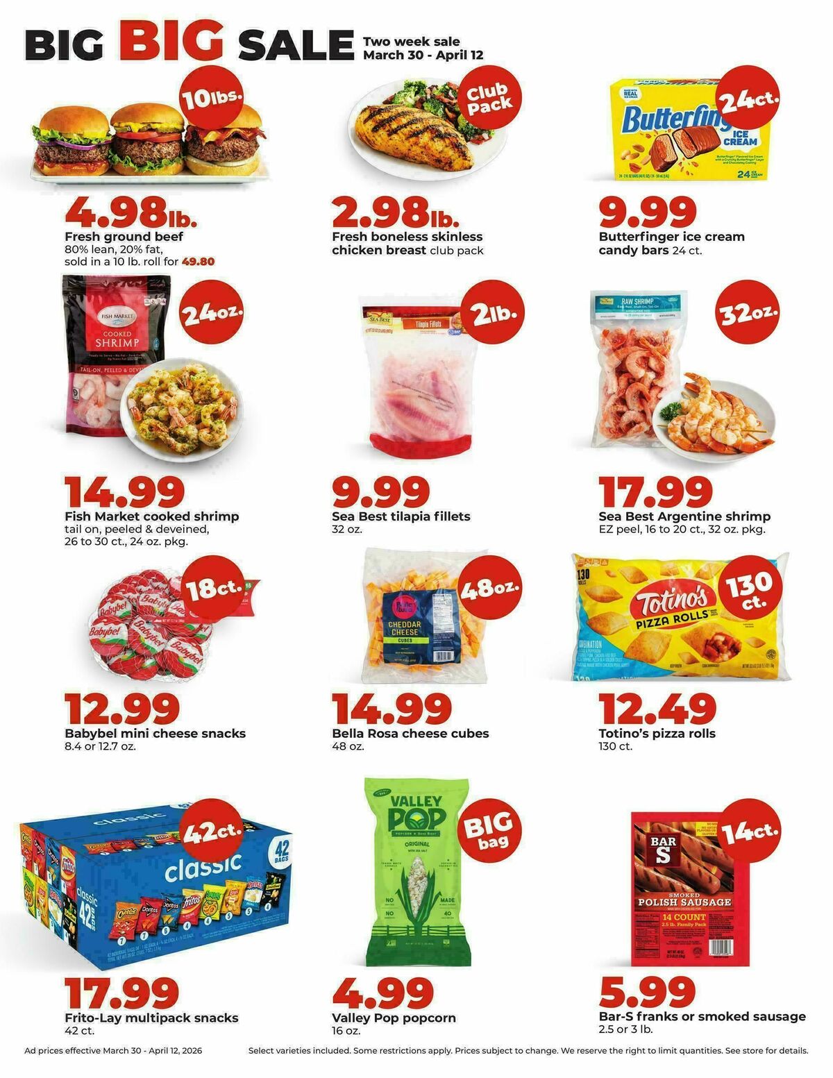 Hy-Vee Weekly Ad from March 30