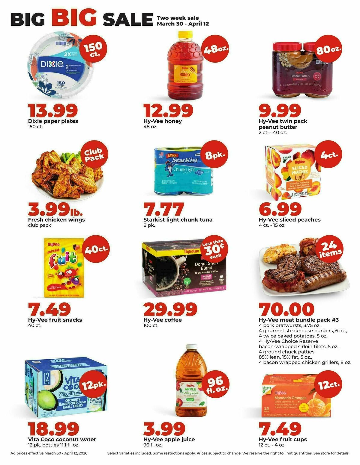 Hy-Vee Weekly Ad from March 30