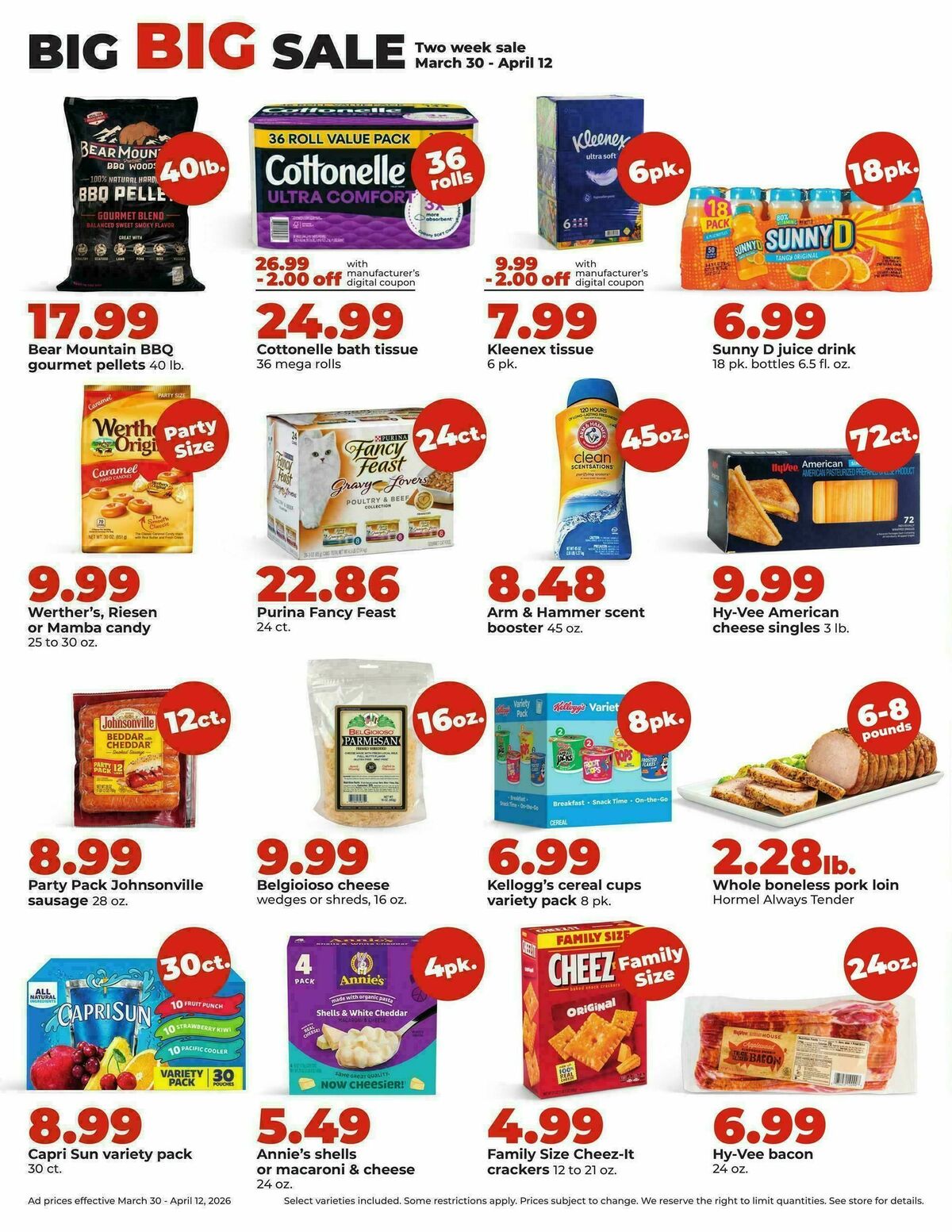 Hy-Vee Weekly Ad from March 30