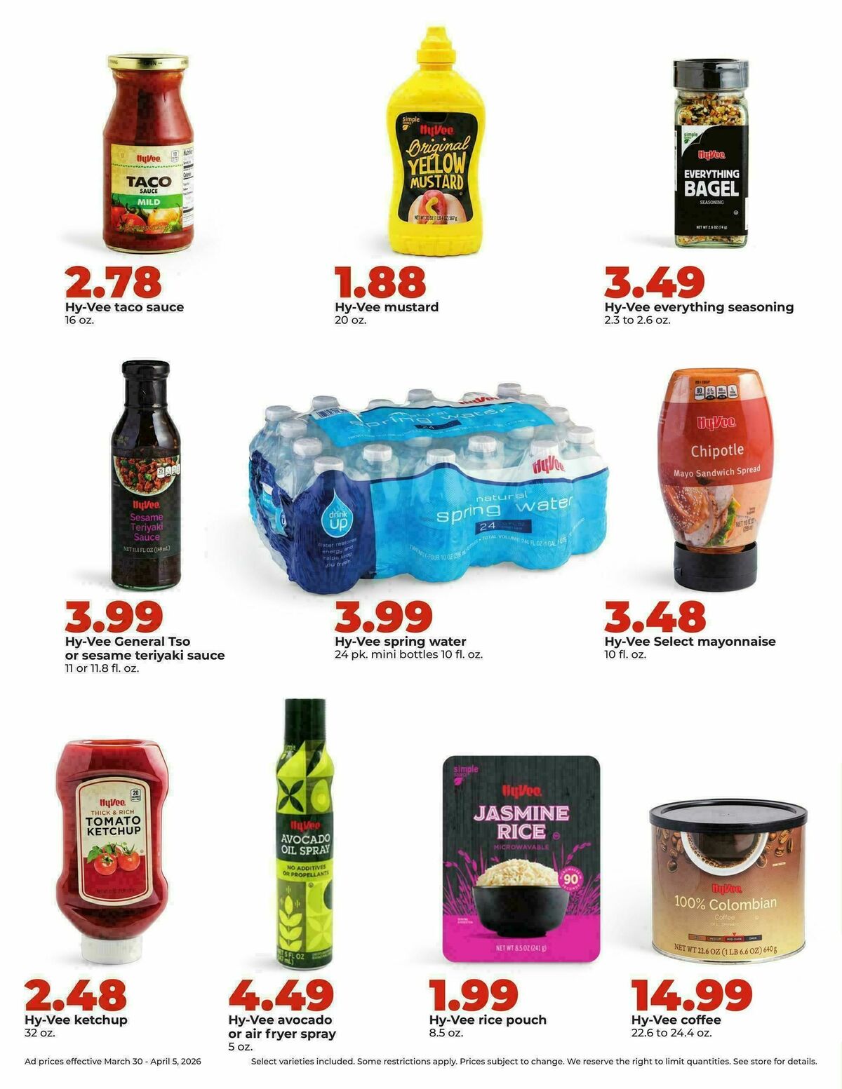 Hy-Vee Weekly Ad from March 30