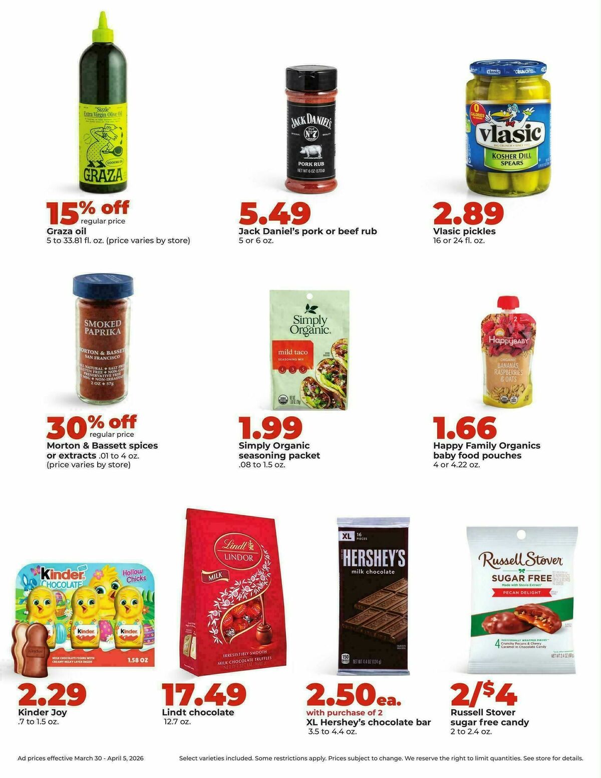 Hy-Vee Weekly Ad from March 30