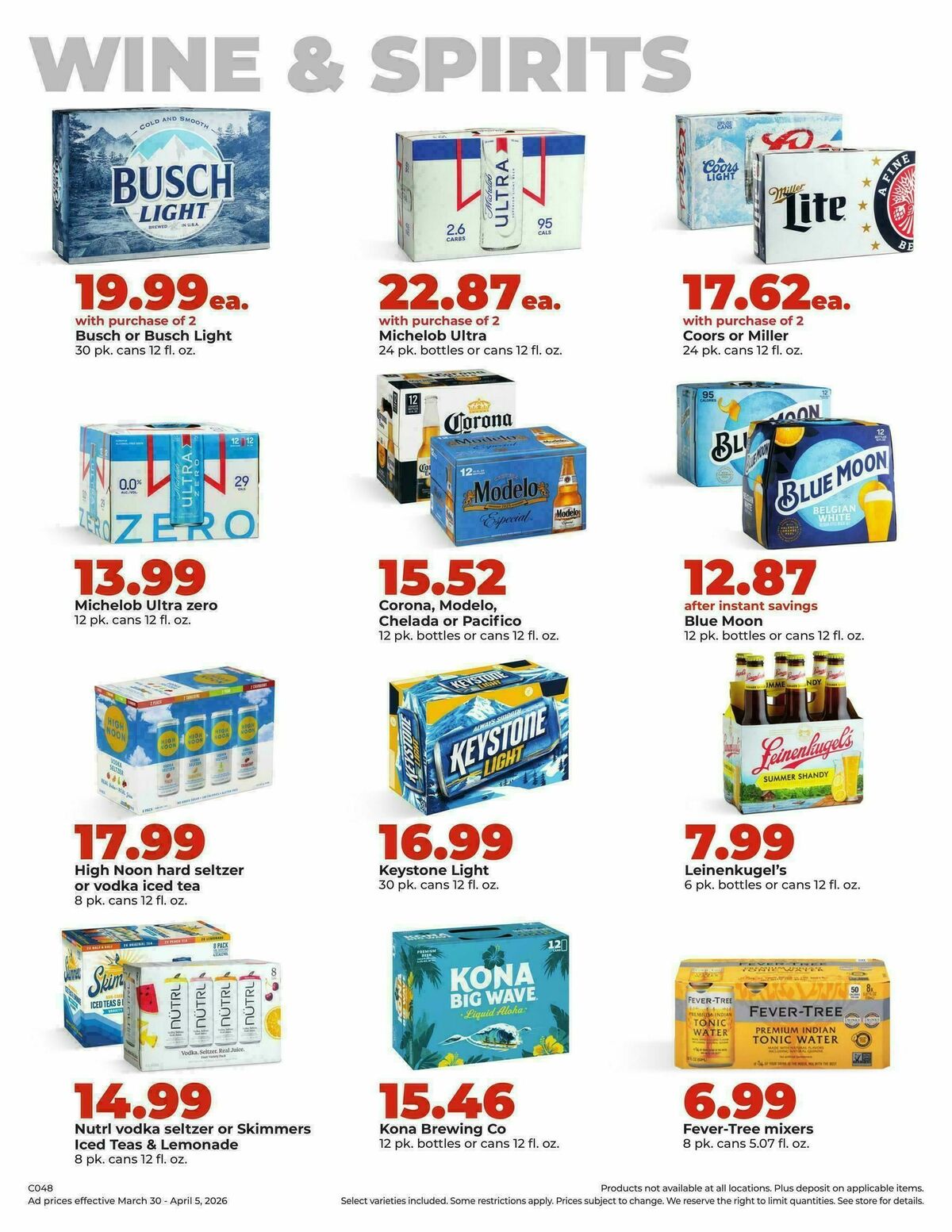 Hy-Vee Weekly Ad from March 30