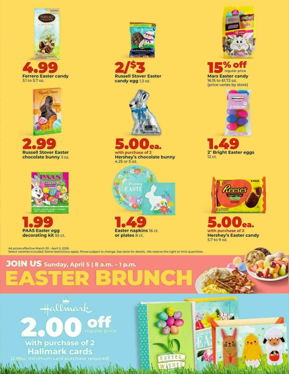 Hy-Vee Weekly Ad from March 30