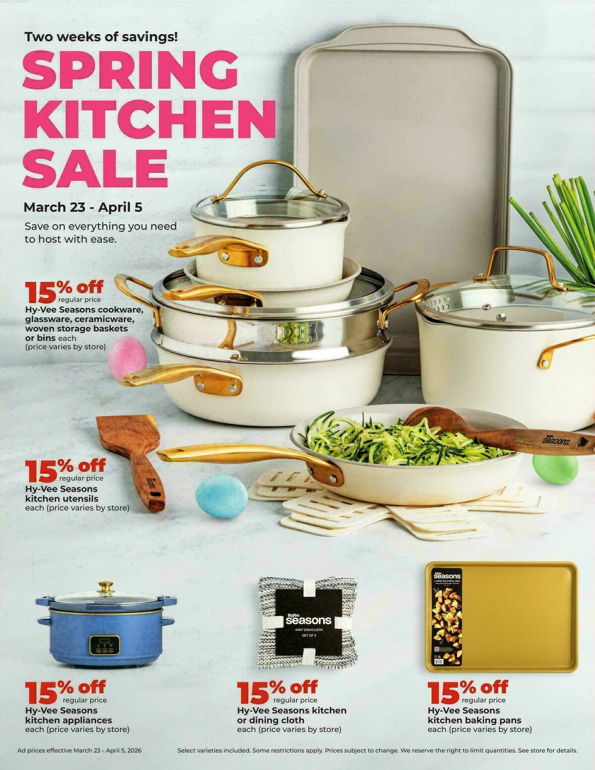Hy-Vee Weekly Ad from March 30