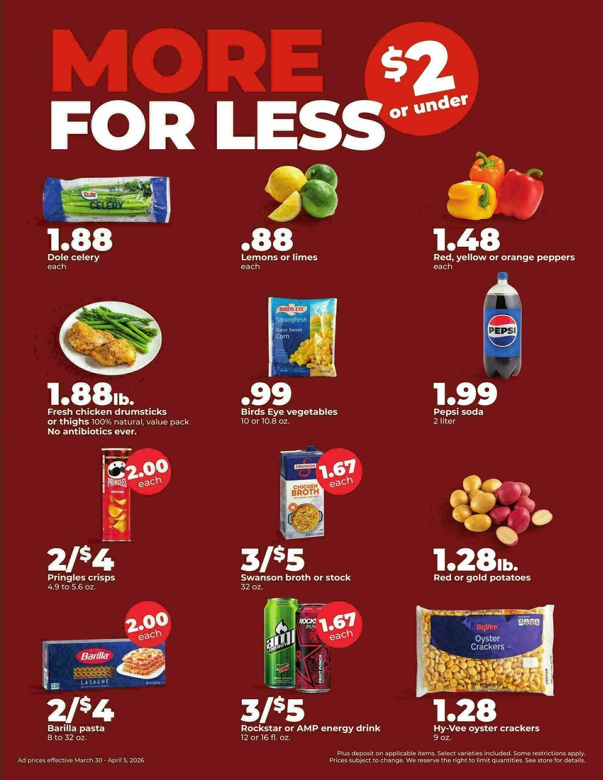 Hy-Vee Weekly Ad from March 30