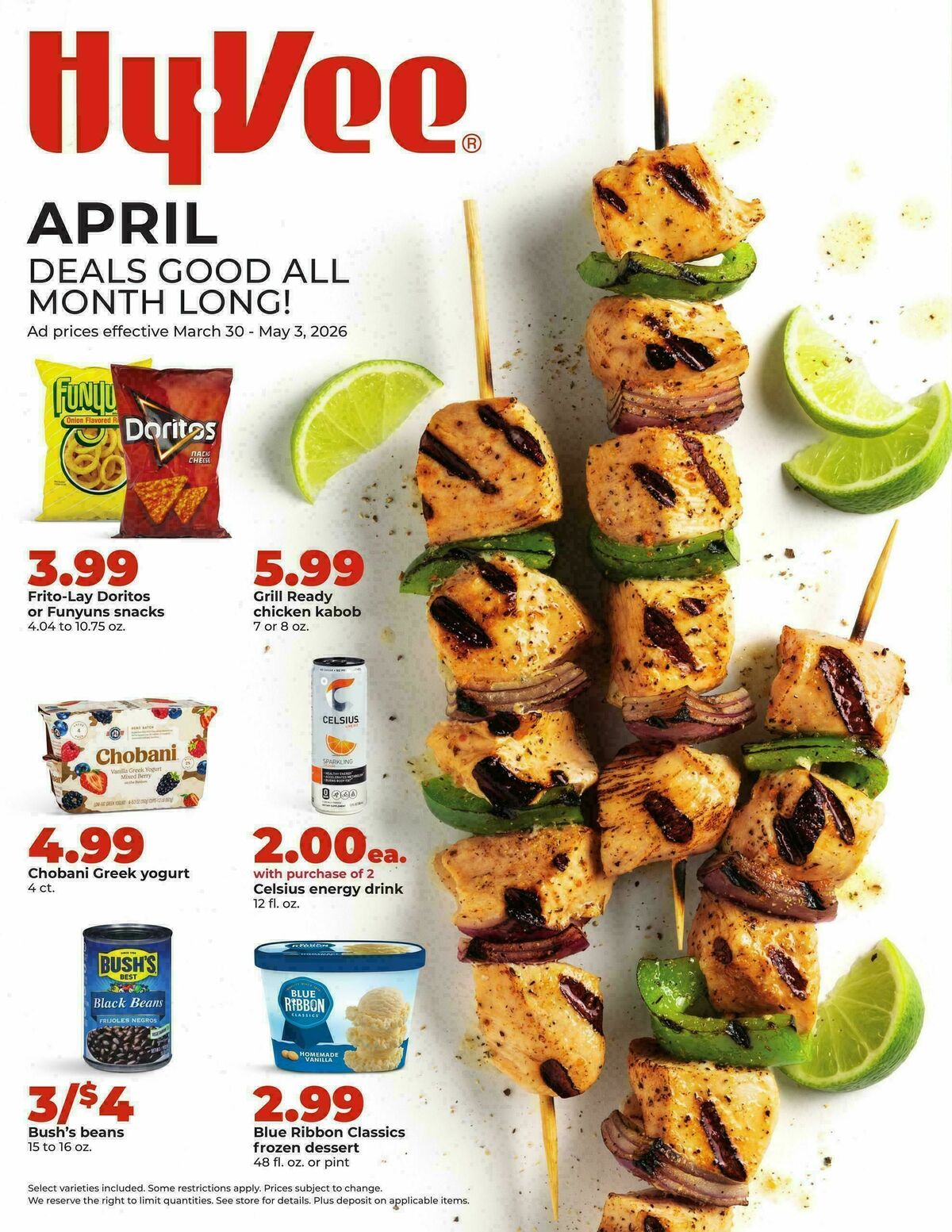 Hy-Vee DEALS GOOD ALL MONTH LONG! Weekly Ad from March 30