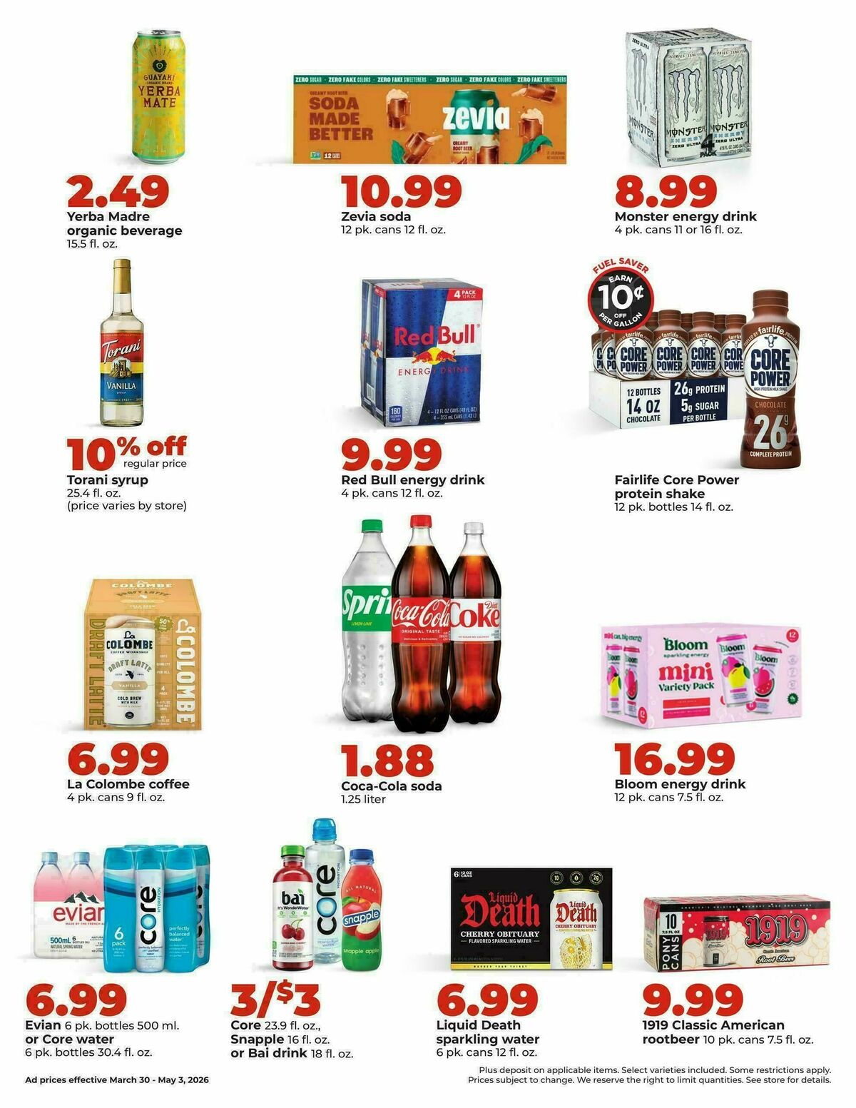 Hy-Vee DEALS GOOD ALL MONTH LONG! Weekly Ad from March 30