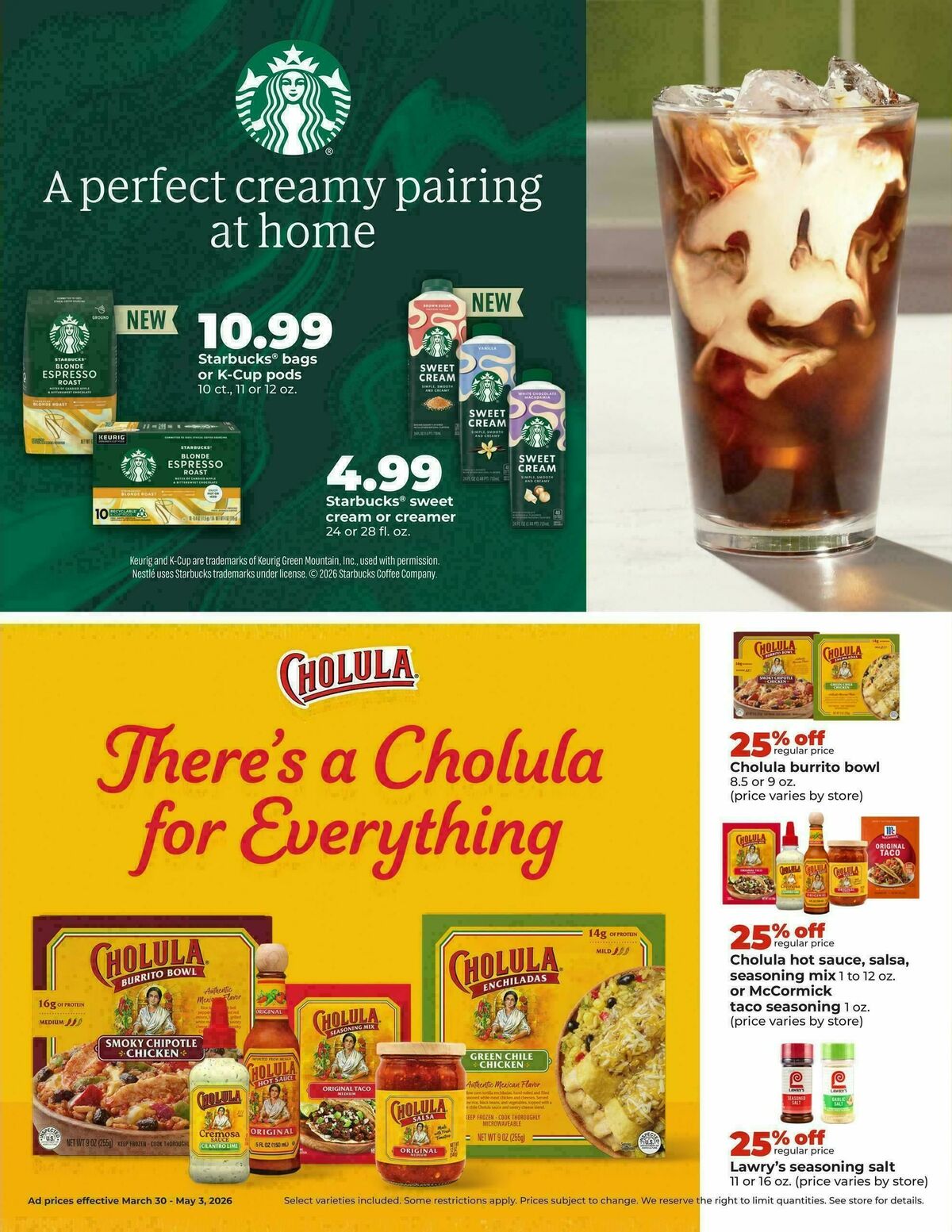 Hy-Vee DEALS GOOD ALL MONTH LONG! Weekly Ad from March 30