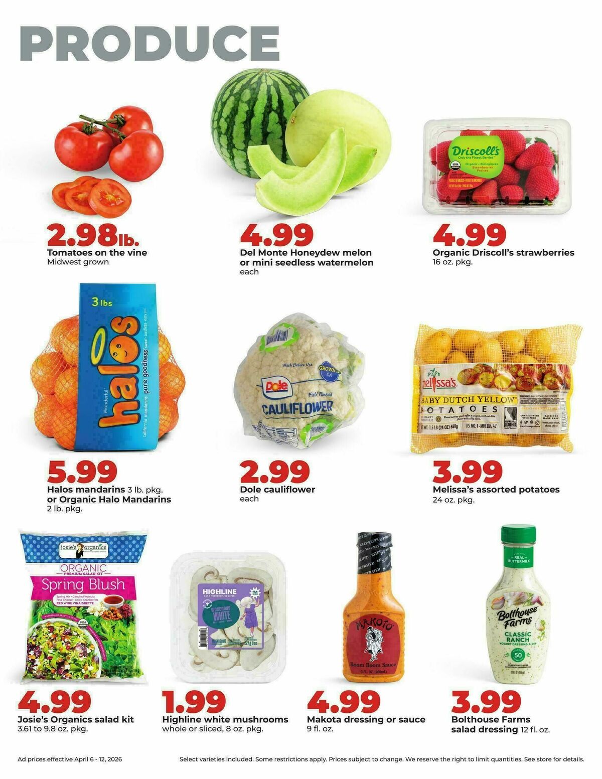 Hy-Vee Weekly Ad from April 6