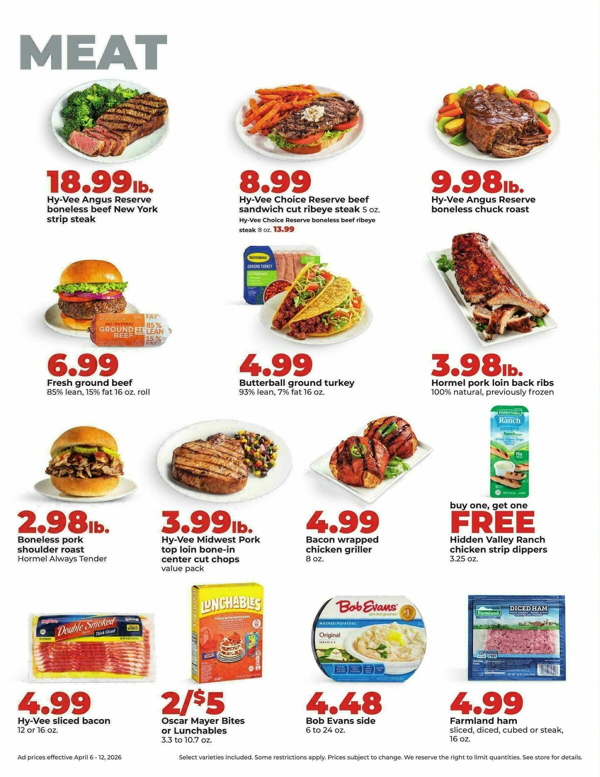 Hy-Vee Weekly Ad from April 6