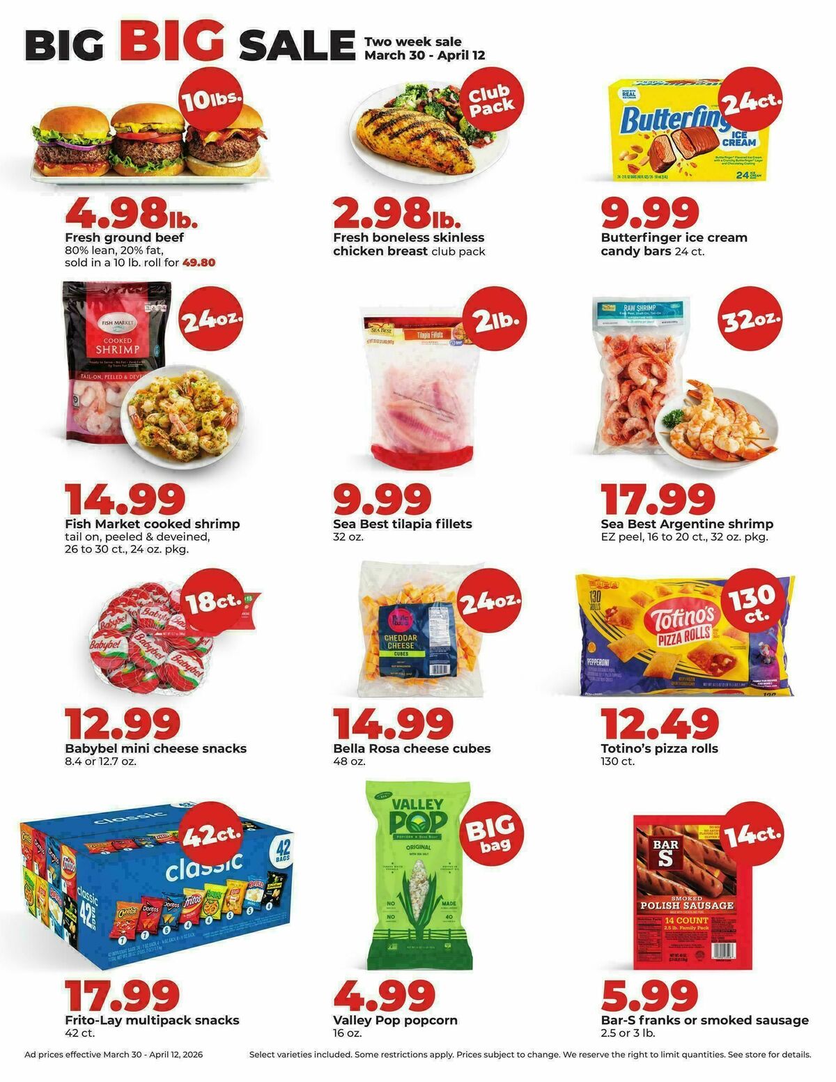 Hy-Vee Weekly Ad from April 6