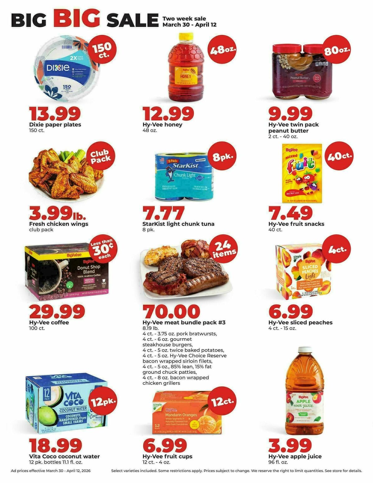 Hy-Vee Weekly Ad from April 6