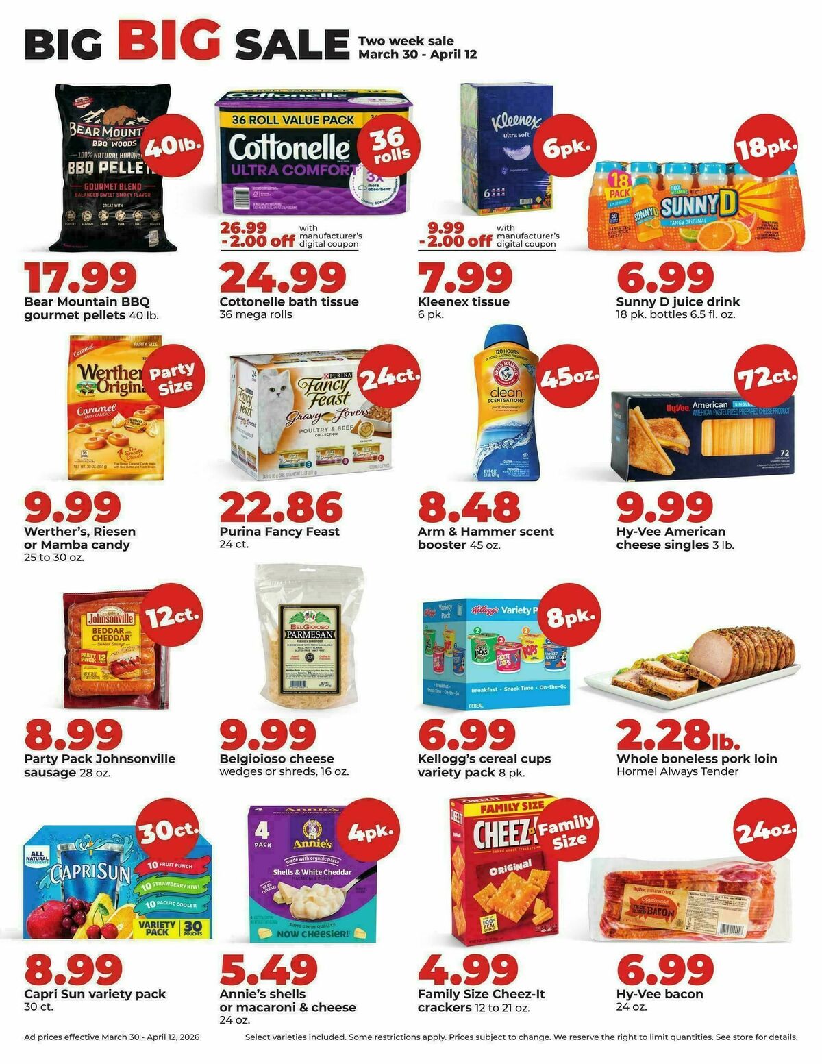 Hy-Vee Weekly Ad from April 6