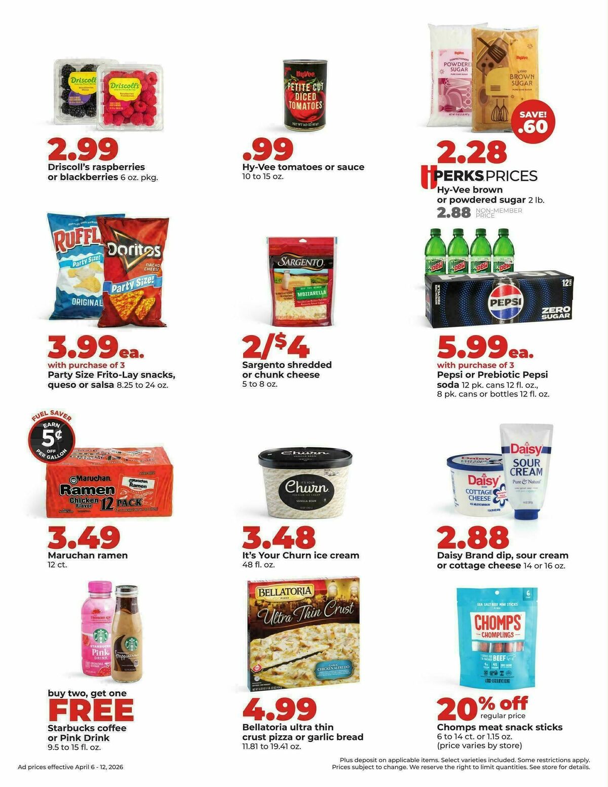 Hy-Vee Weekly Ad from April 6