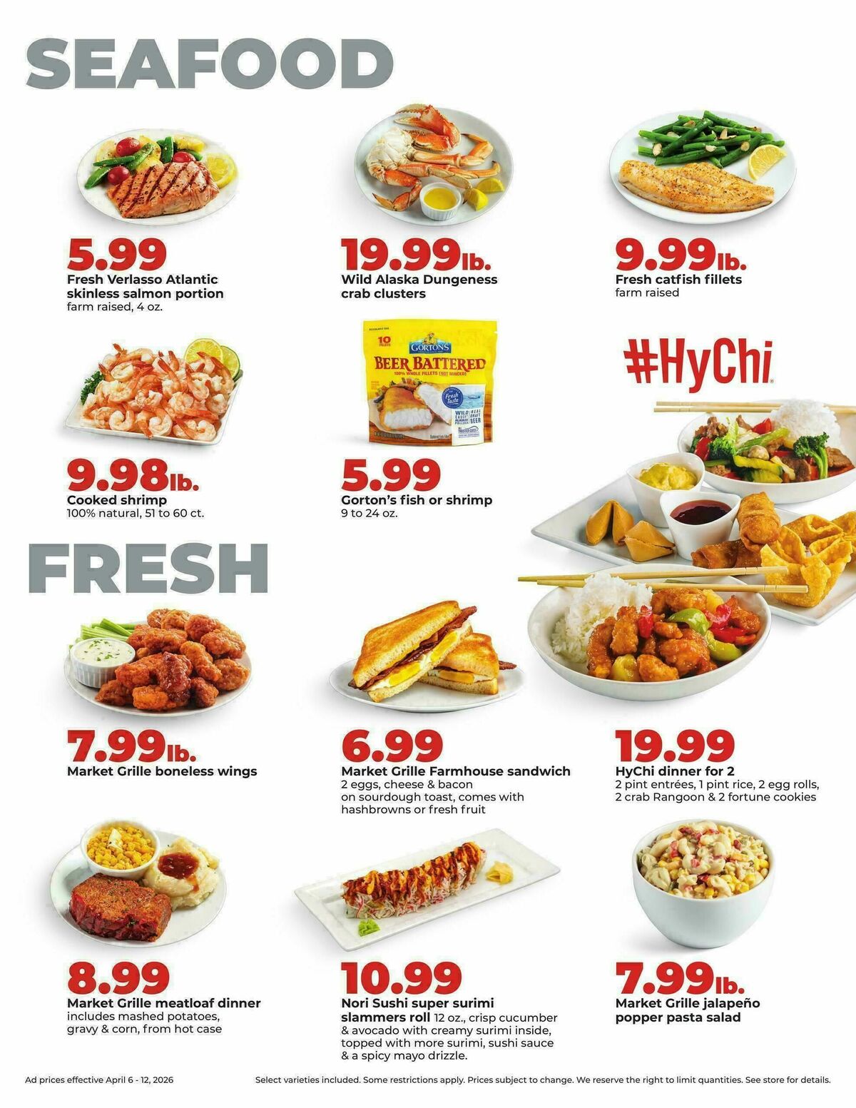 Hy-Vee Weekly Ad from April 6