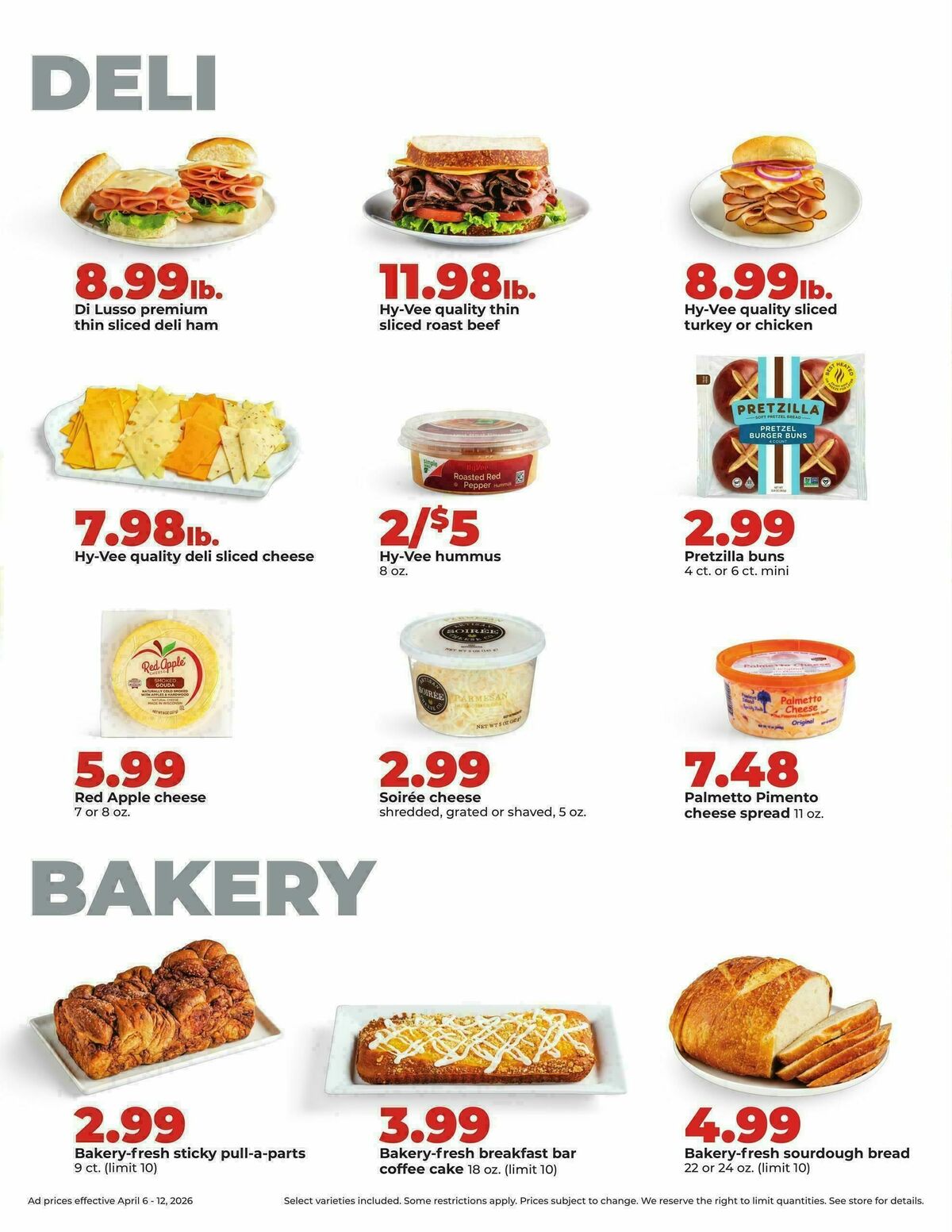 Hy-Vee Weekly Ad from April 6