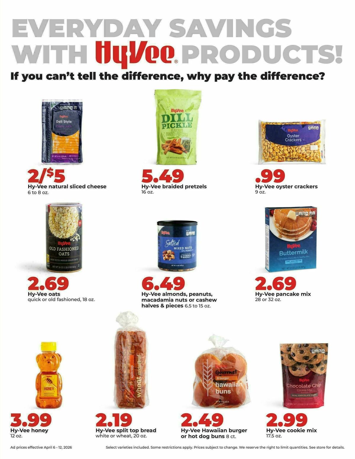 Hy-Vee Weekly Ad from April 6