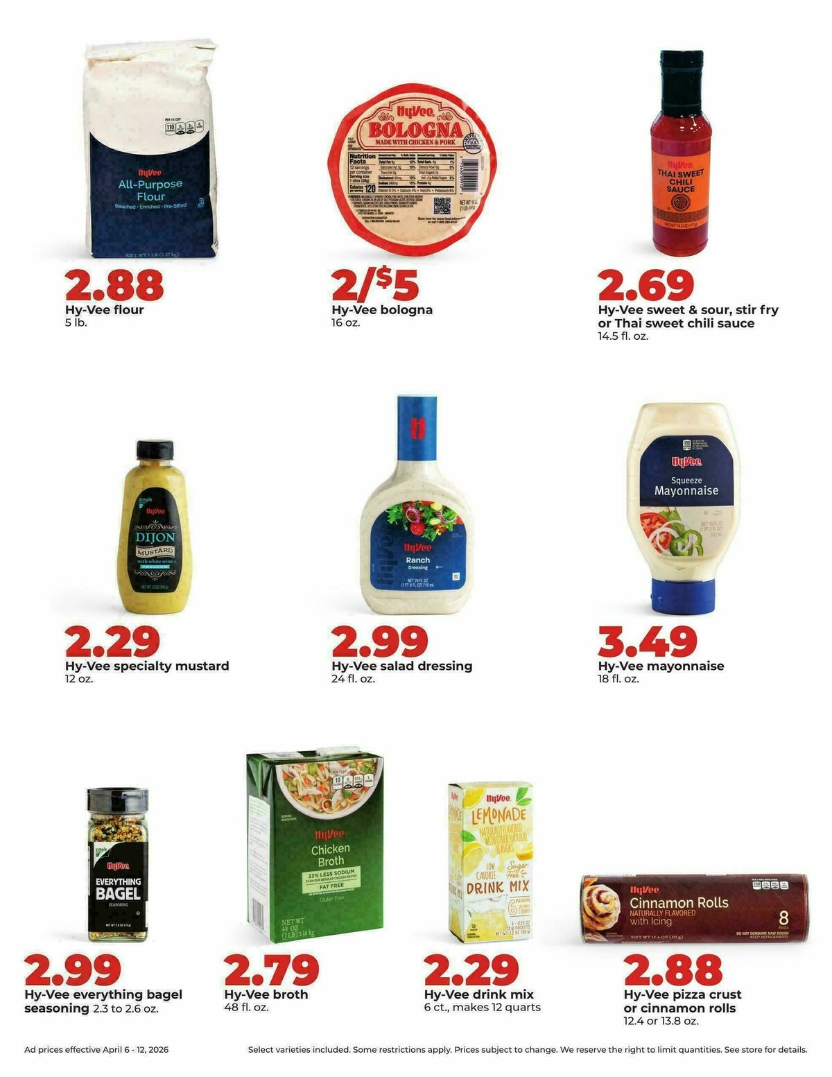Hy-Vee Weekly Ad from April 6
