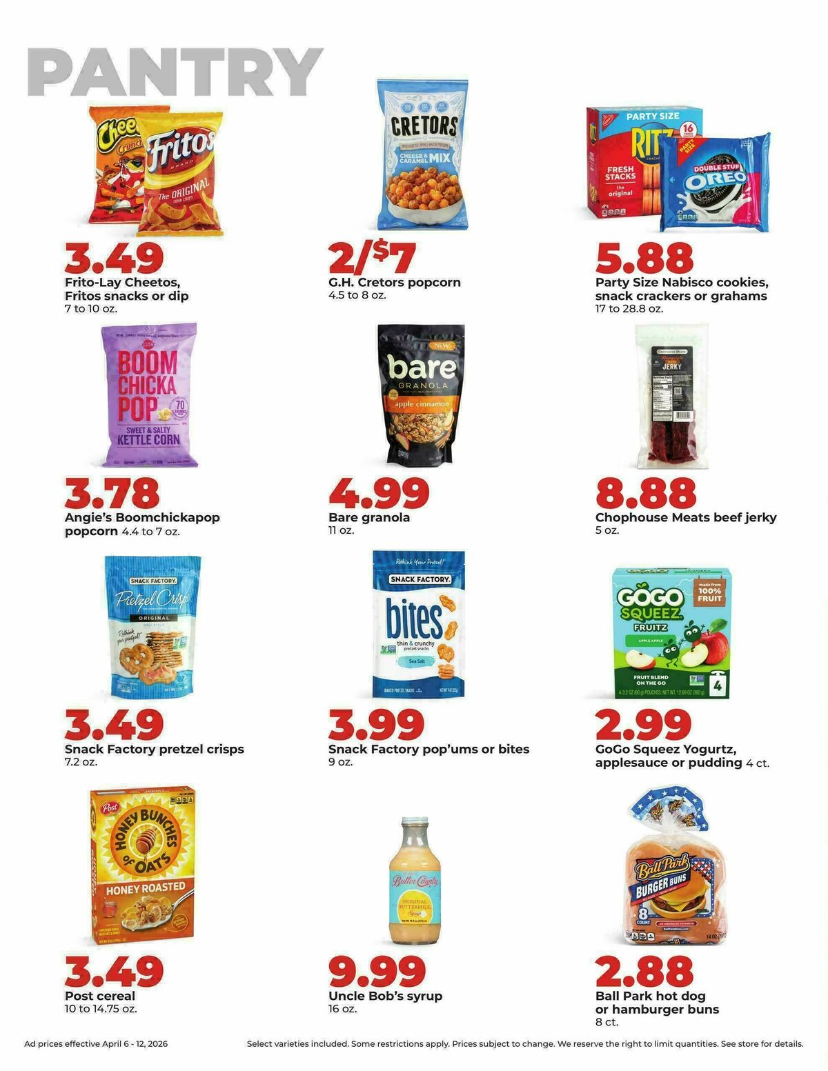 Hy-Vee Weekly Ad from April 6