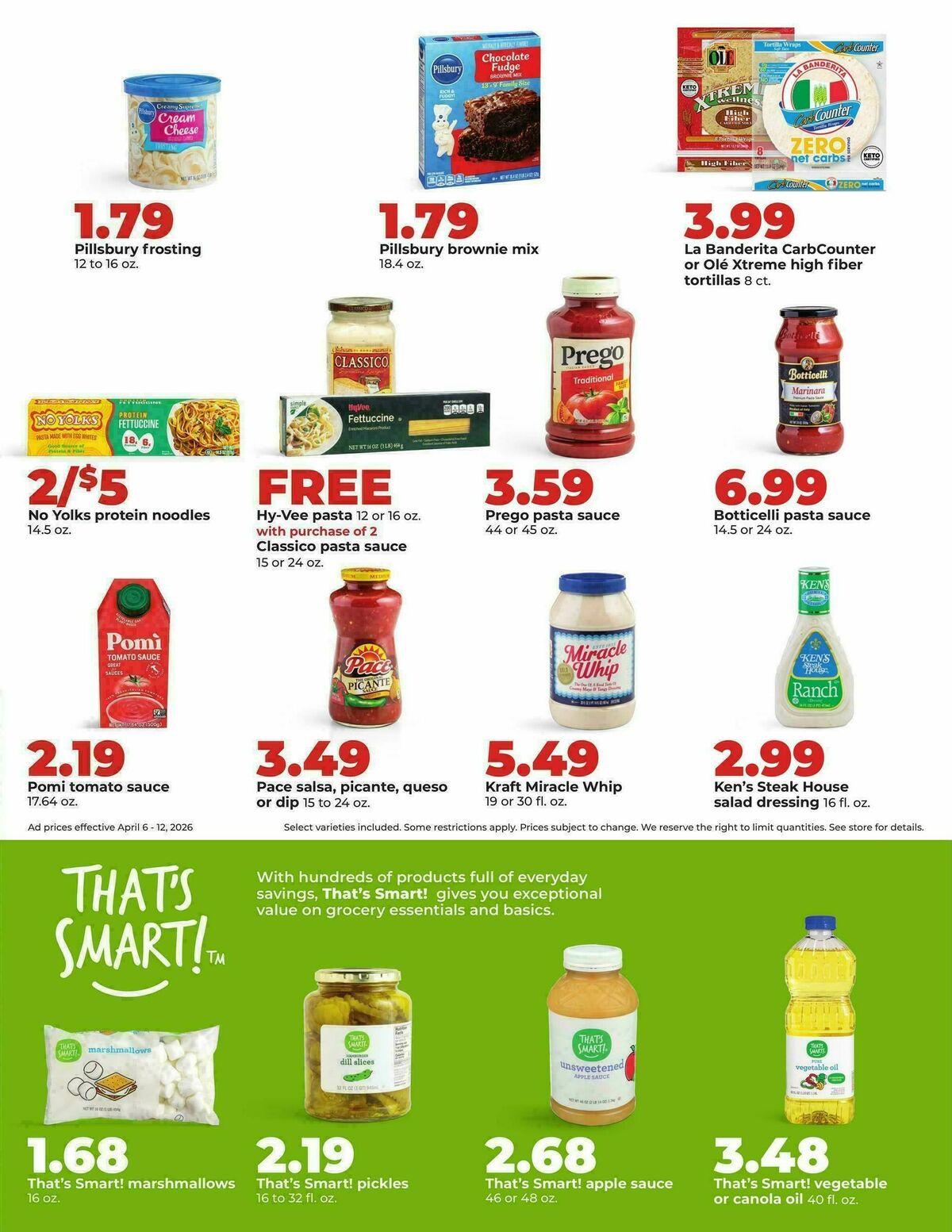 Hy-Vee Weekly Ad from April 6