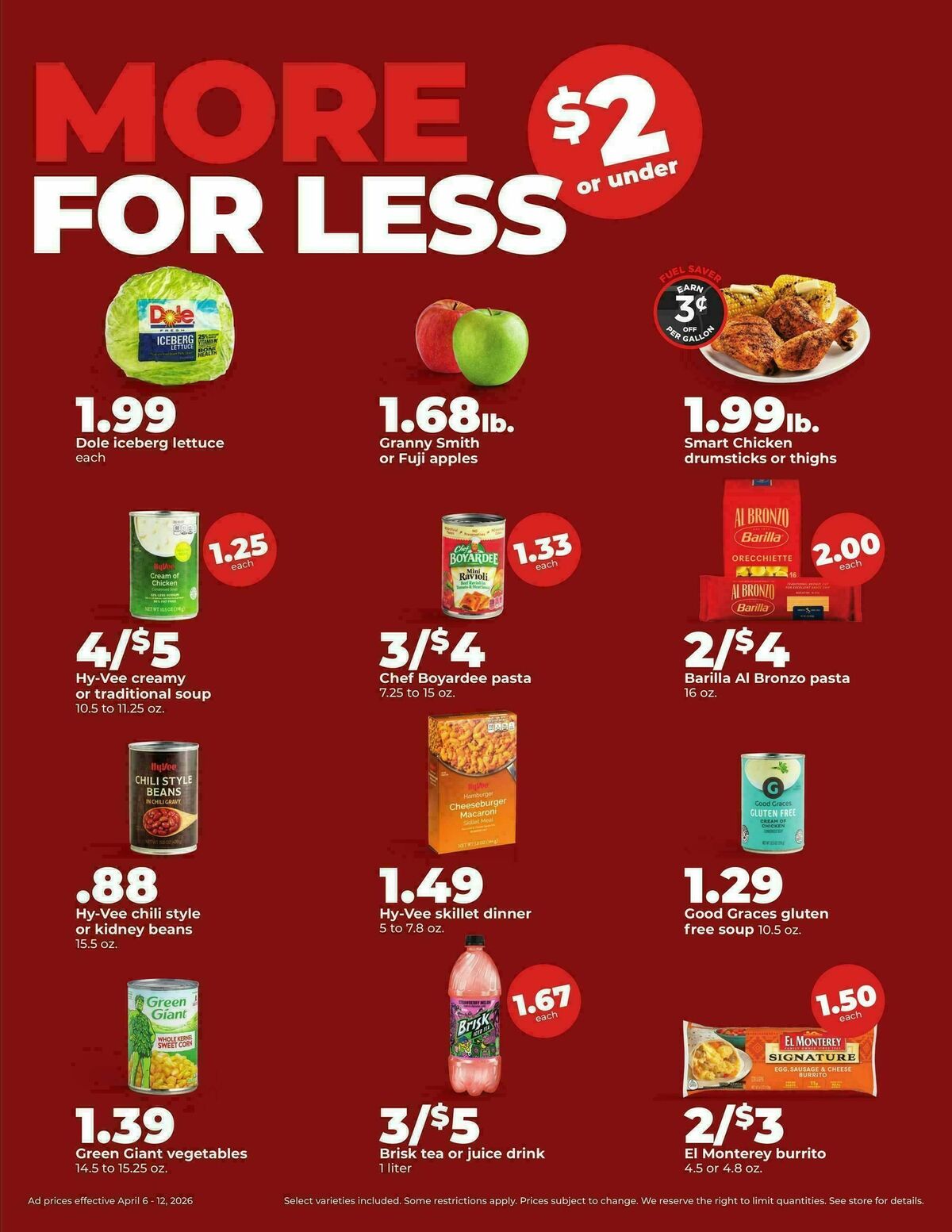 Hy-Vee Weekly Ad from April 6