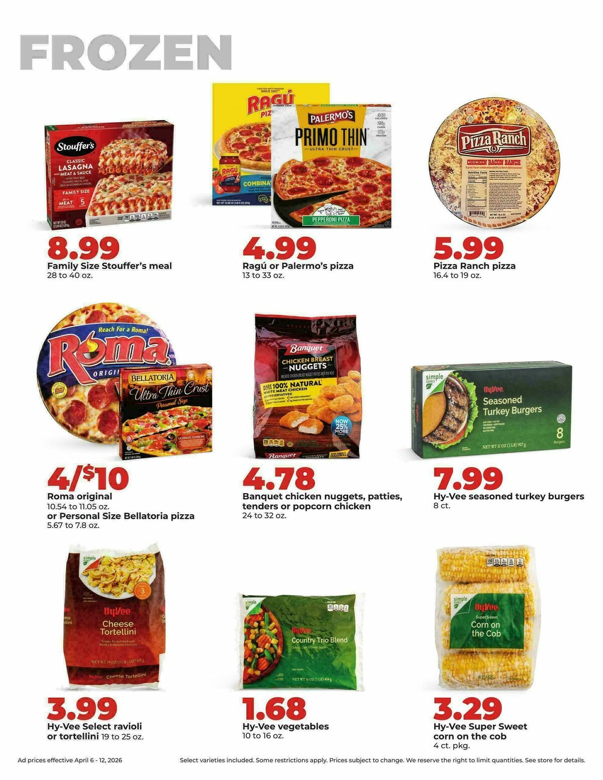 Hy-Vee Weekly Ad from April 6