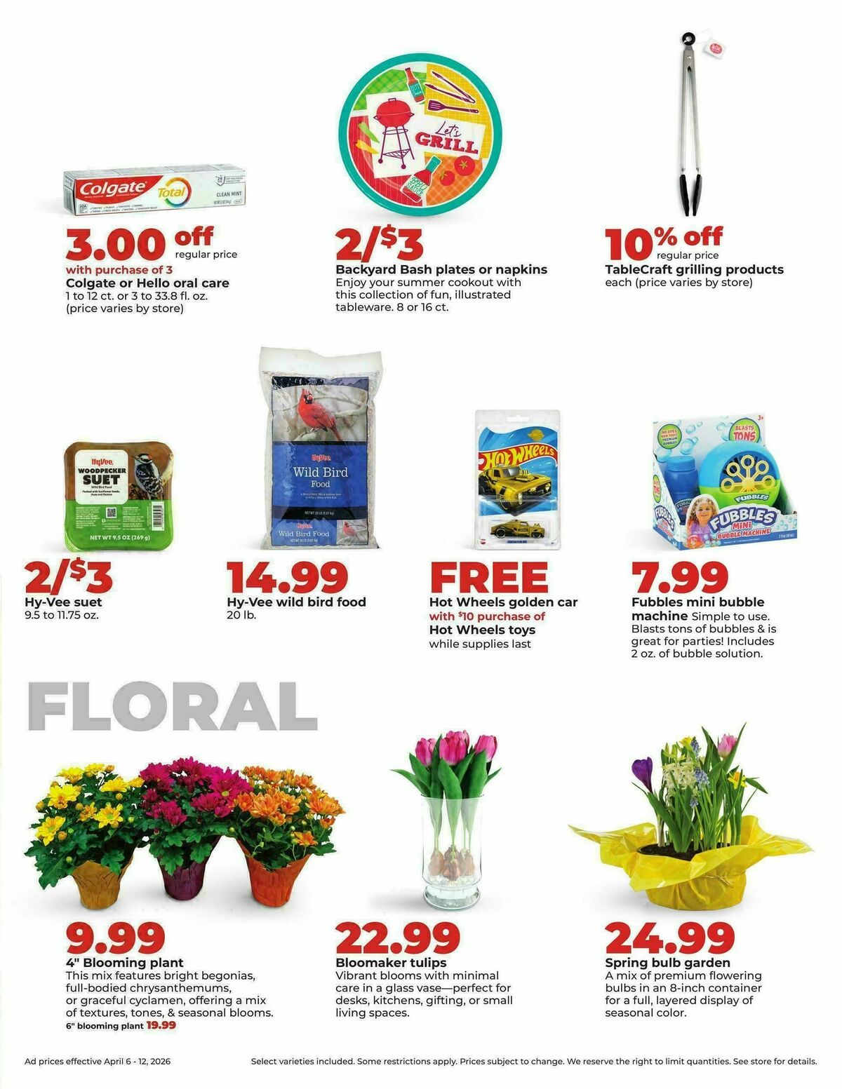 Hy-Vee Weekly Ad from April 6