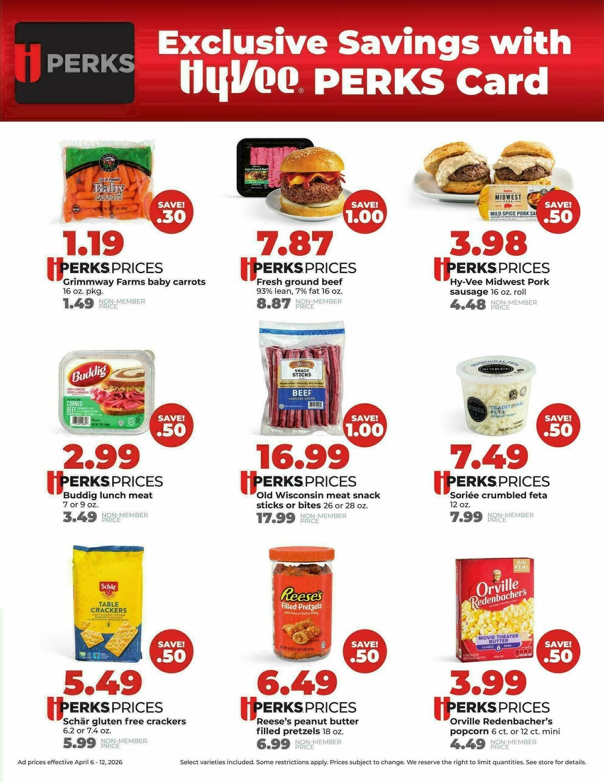 Hy-Vee Weekly Ad from April 6