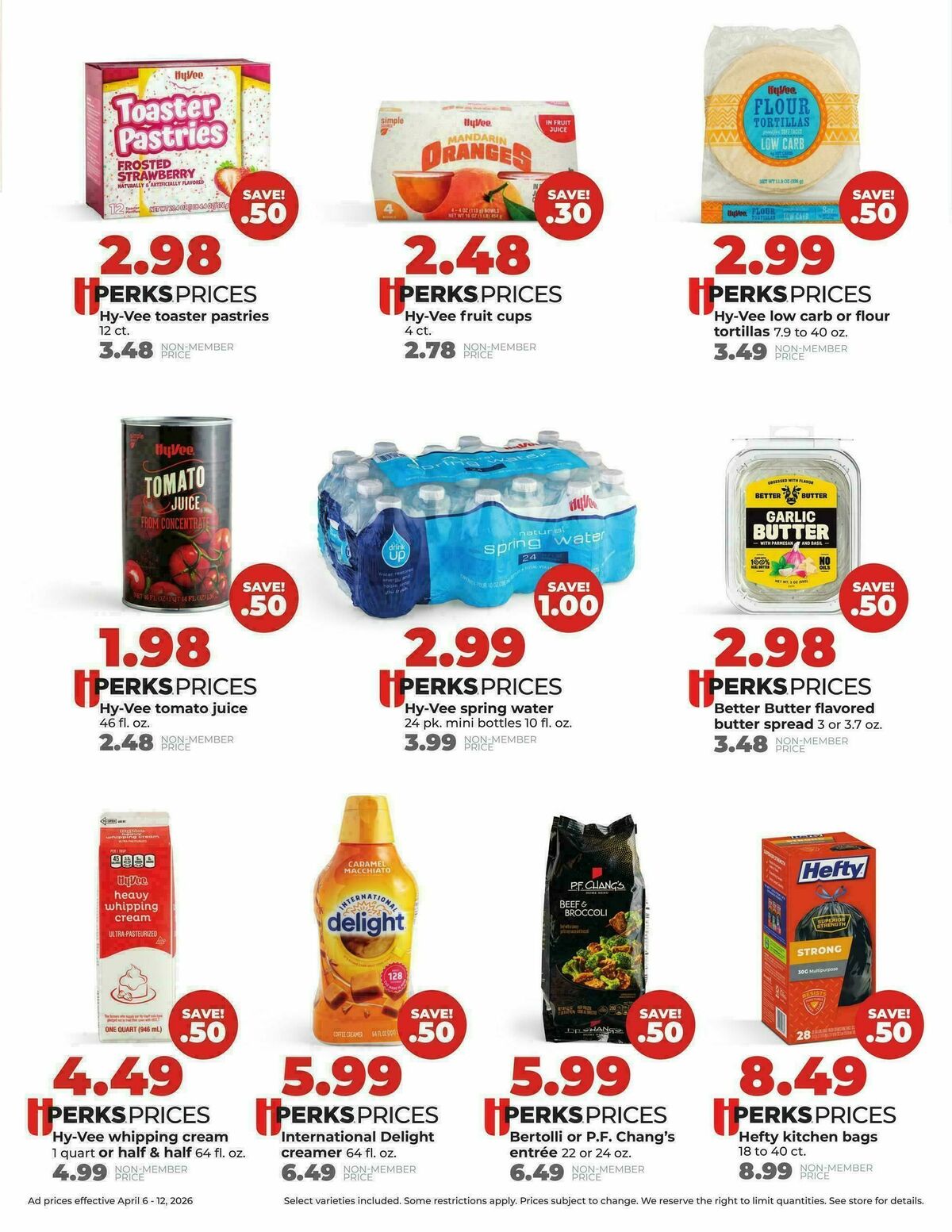 Hy-Vee Weekly Ad from April 6
