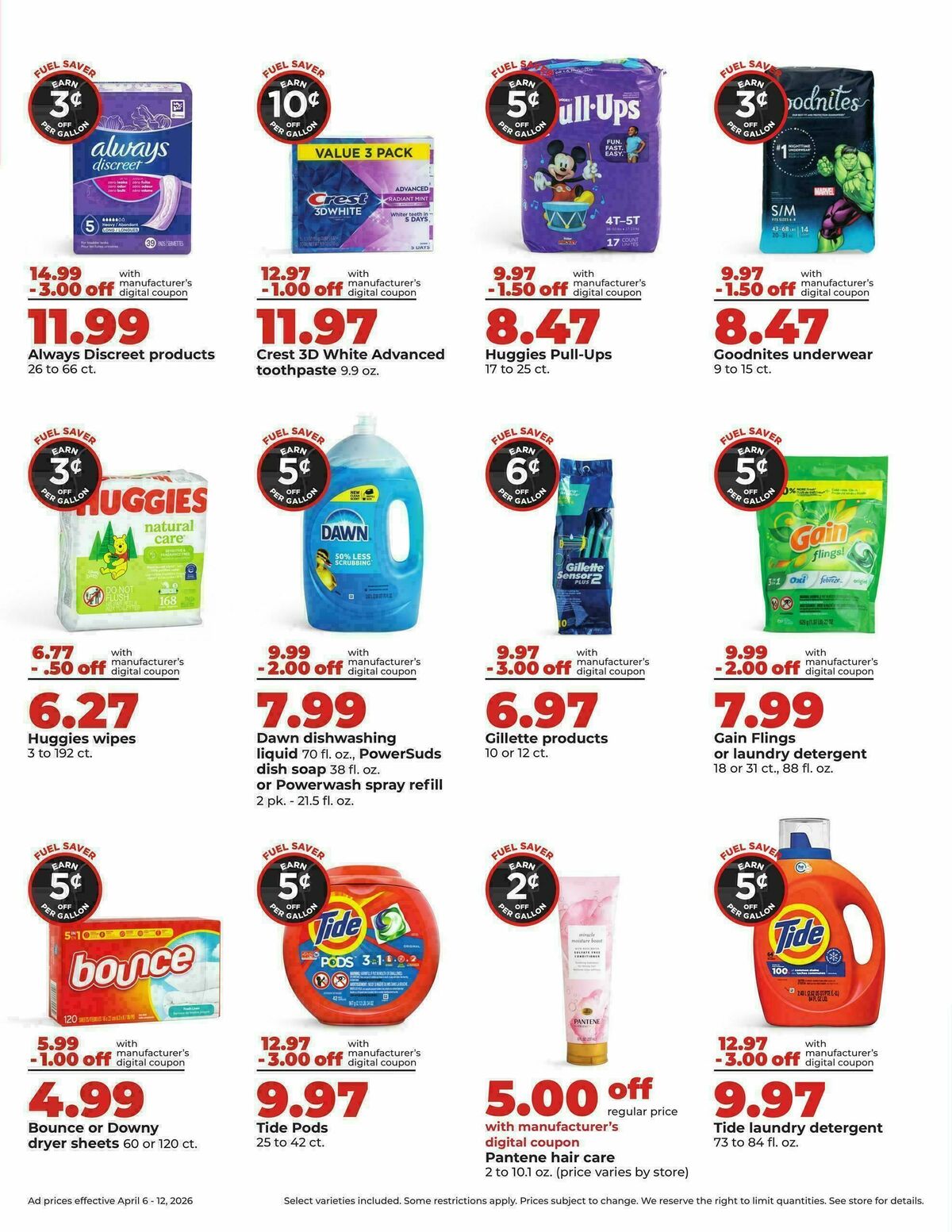 Hy-Vee Weekly Ad from April 6
