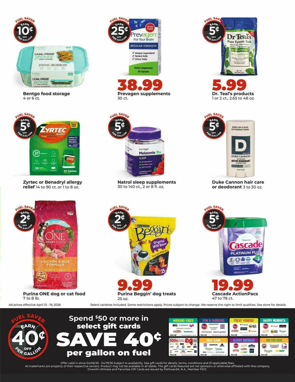 Hy-Vee Weekly Ad from April 13
