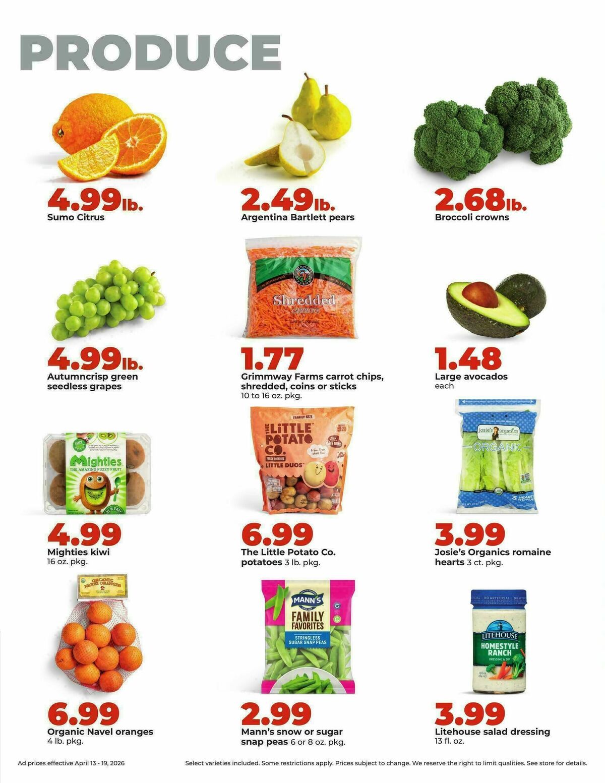 Hy-Vee Weekly Ad from April 13