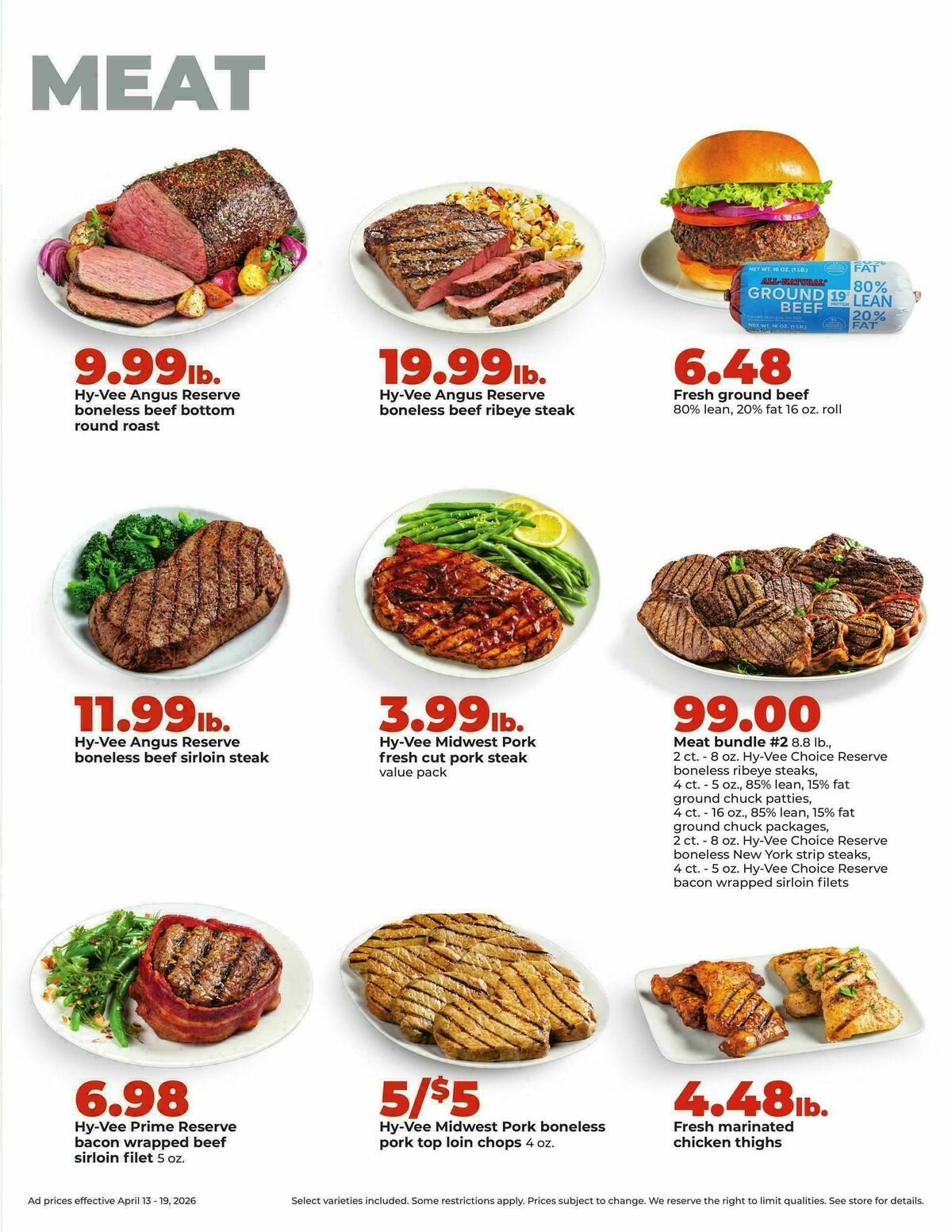 Hy-Vee Weekly Ad from April 13
