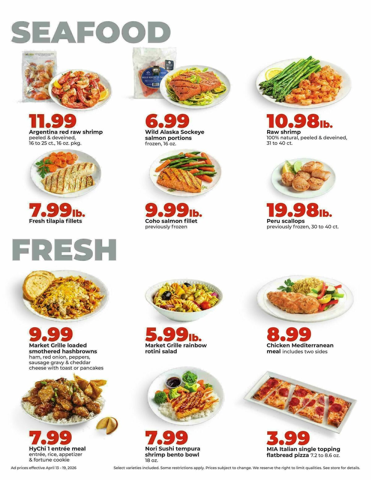 Hy-Vee Weekly Ad from April 13