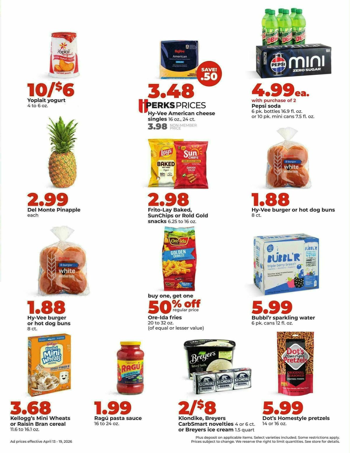 Hy-Vee Weekly Ad from April 13
