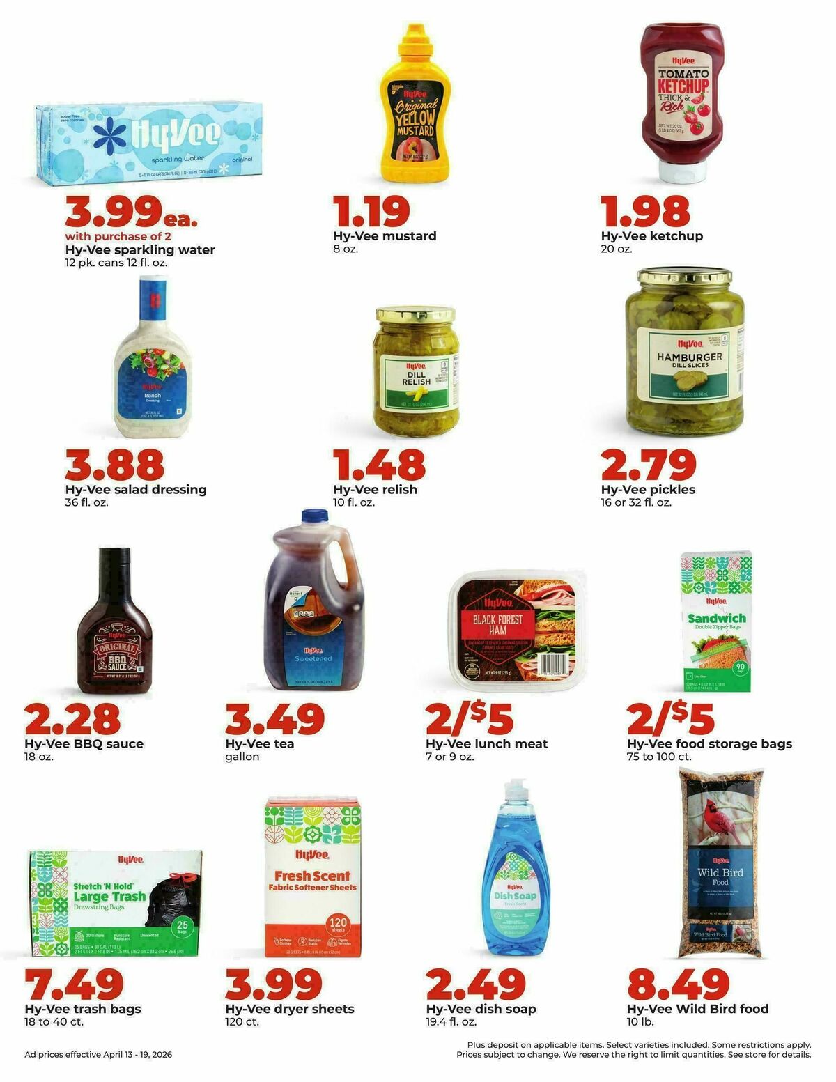 Hy-Vee Weekly Ad from April 13