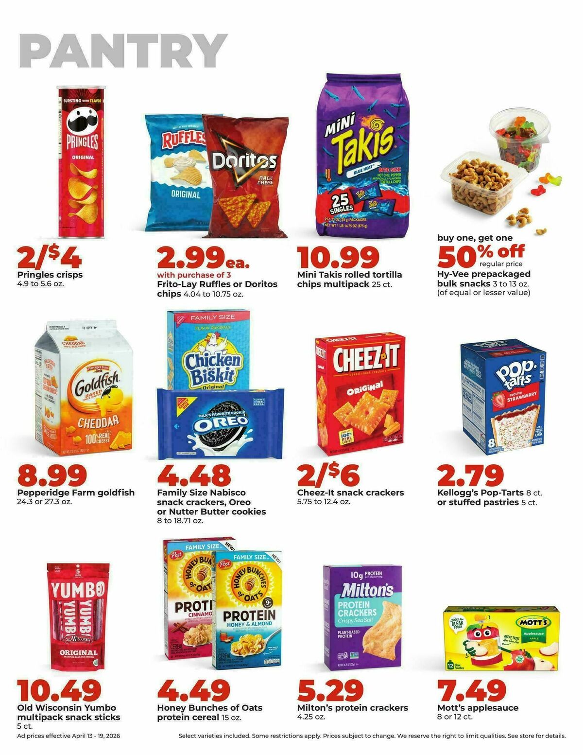 Hy-Vee Weekly Ad from April 13