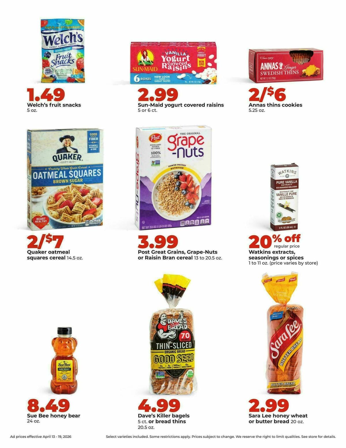 Hy-Vee Weekly Ad from April 13