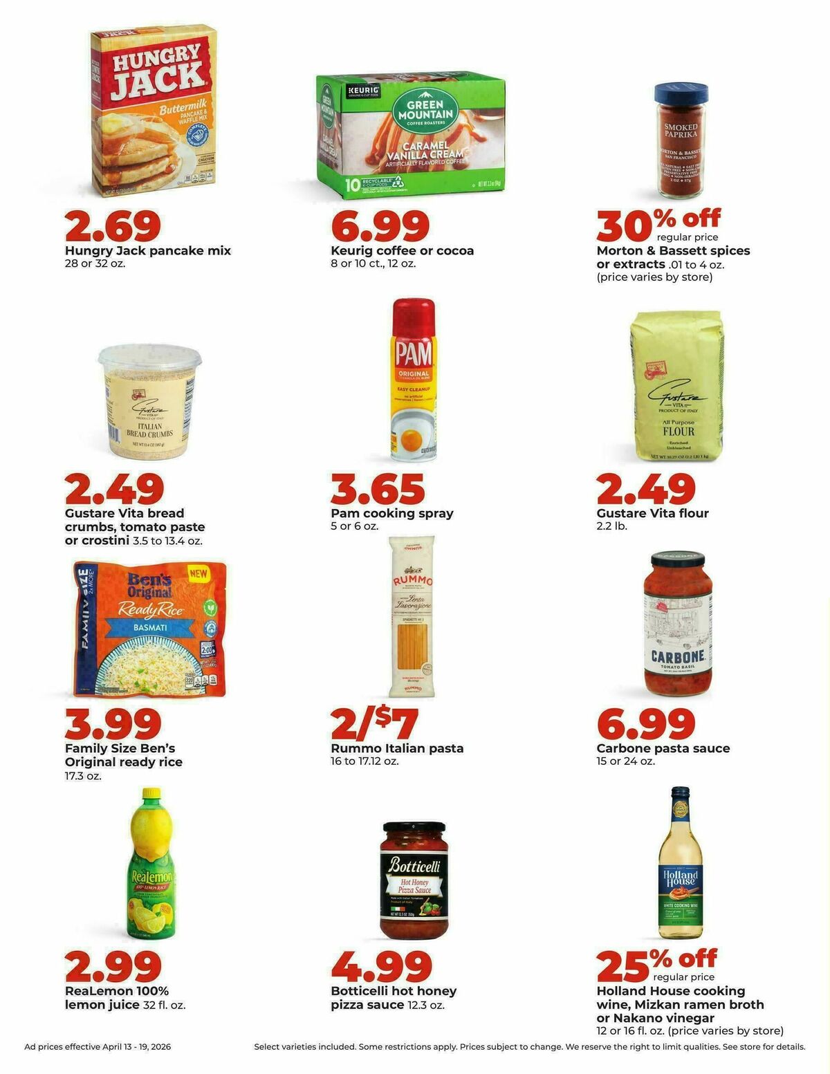Hy-Vee Weekly Ad from April 13