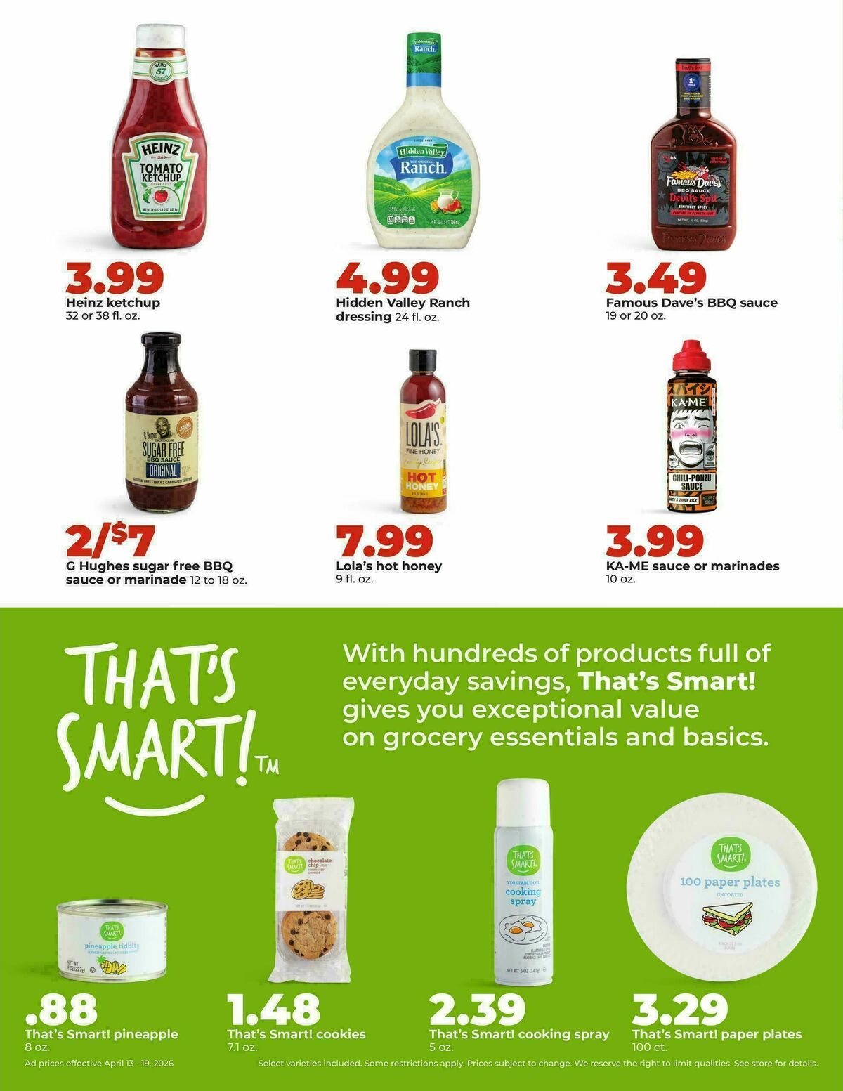 Hy-Vee Weekly Ad from April 13