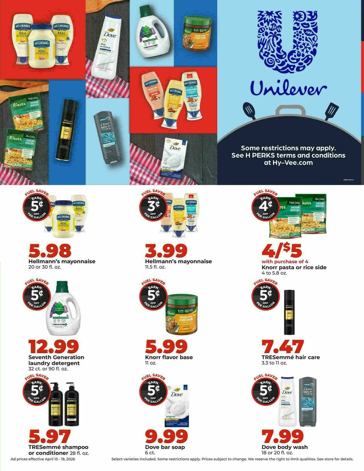 Hy-Vee Weekly Ad from April 13