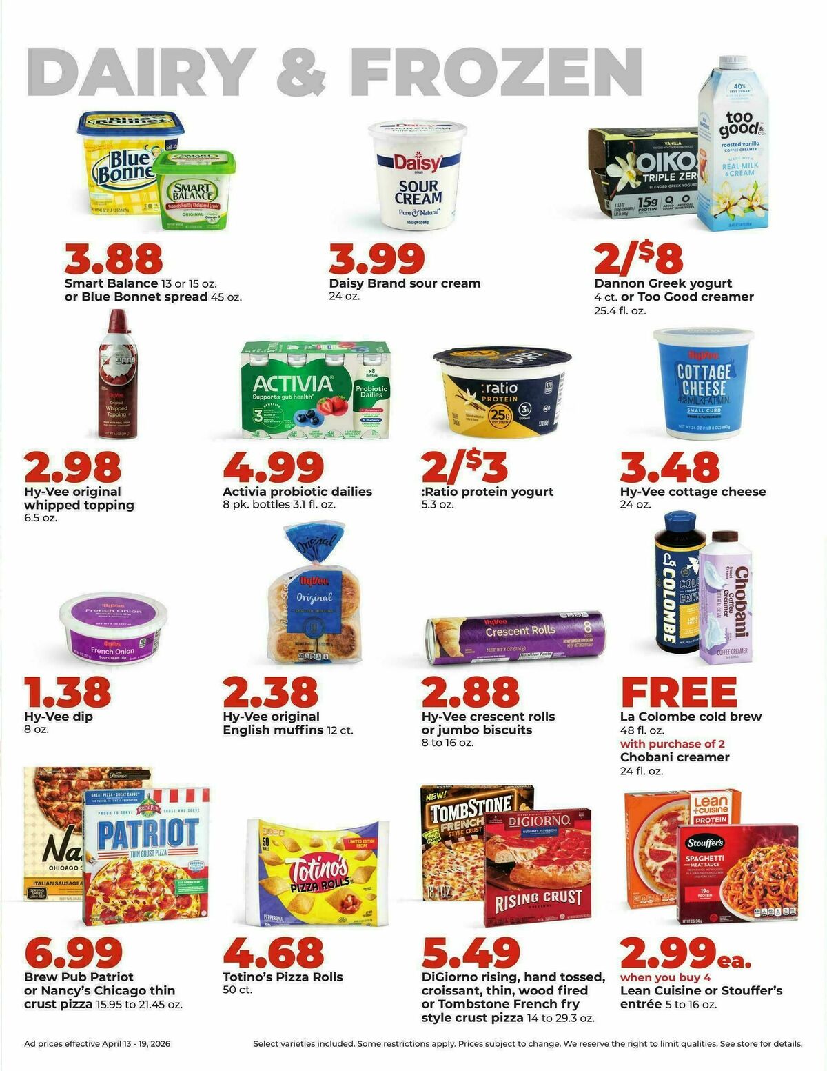 Hy-Vee Weekly Ad from April 13