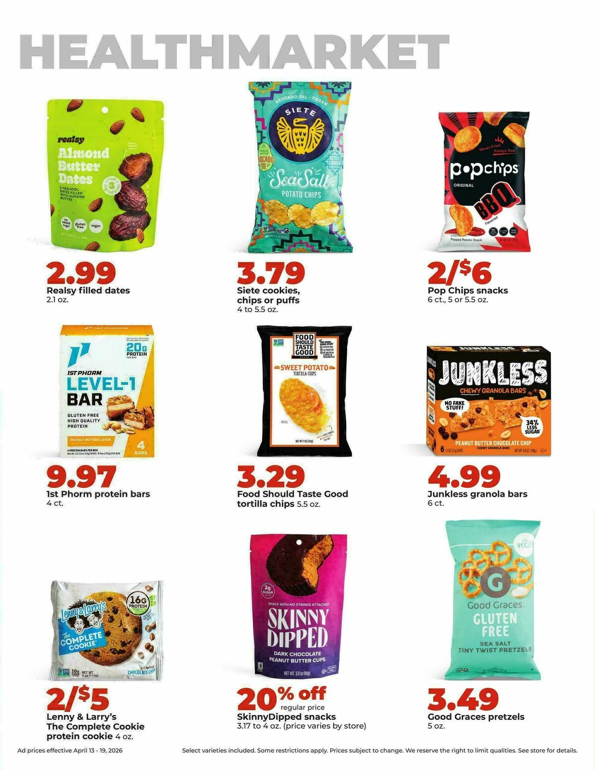 Hy-Vee Weekly Ad from April 13